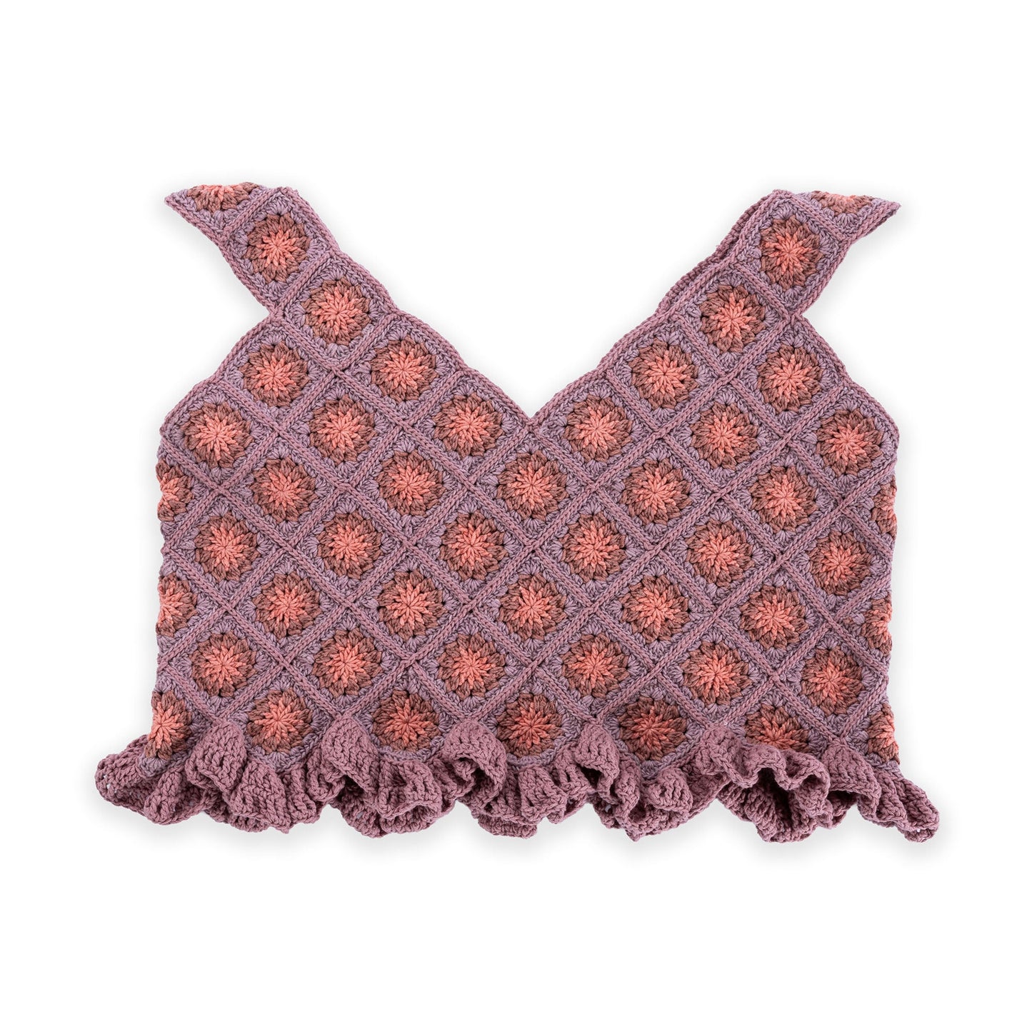 Caron Diagonal Motifs Crochet Tank (Digital Download)