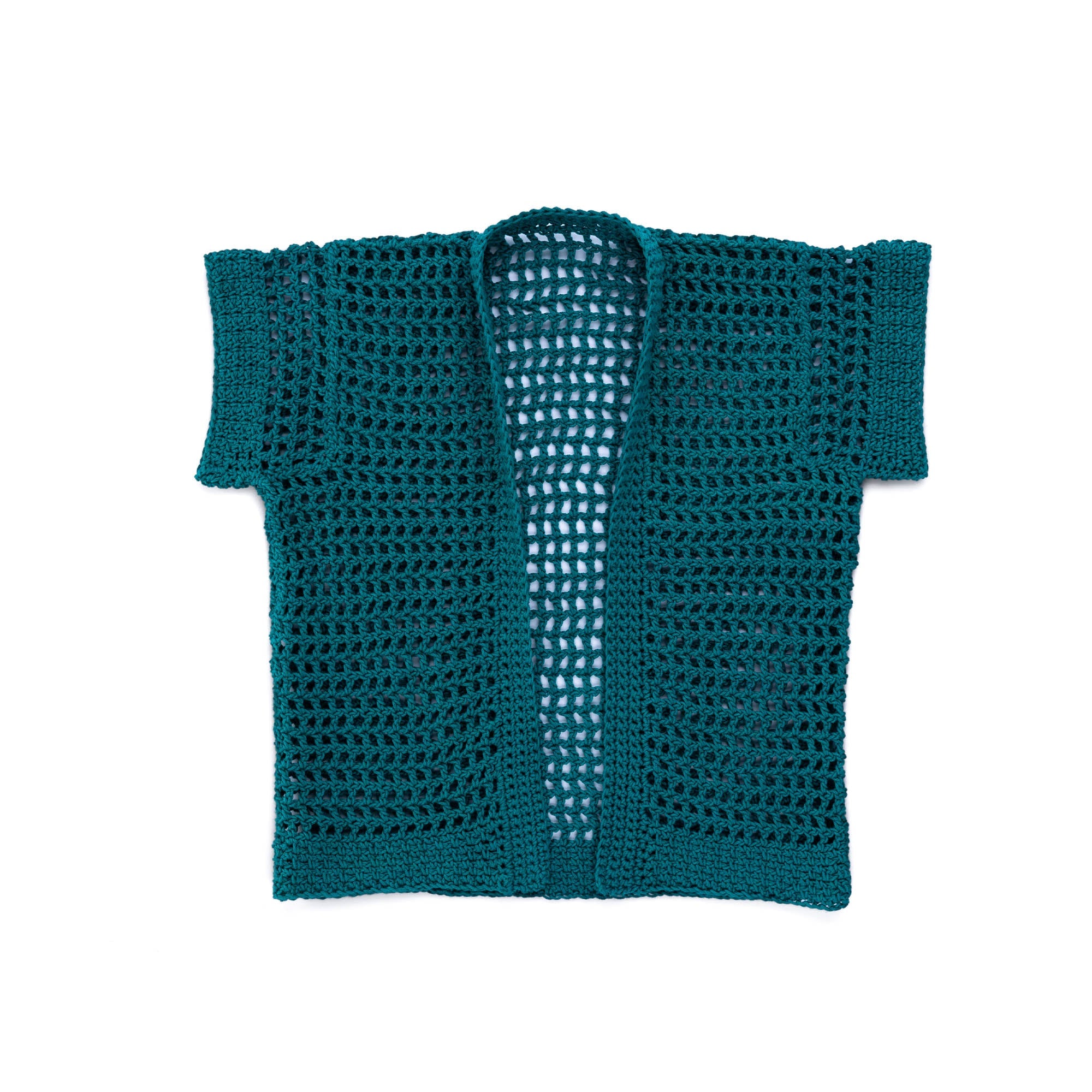 Caron Meshy Crochet Cardigan (Digital Download)