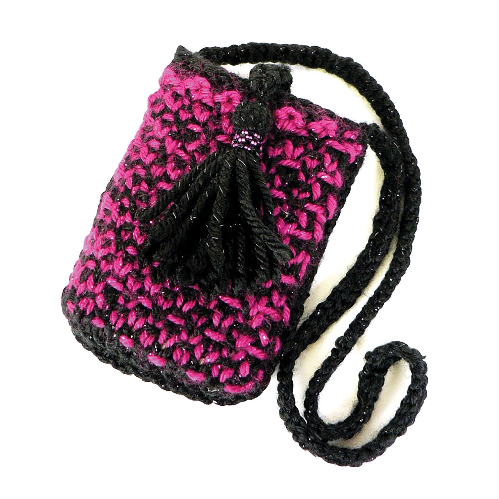 Caron Knit Tasseled Phone Case (Digital Download)