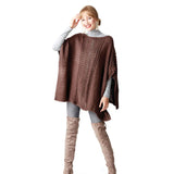 KNITTING PATTERN DOWNLOAD - CARON LACE PANEL KNIT PONCHO