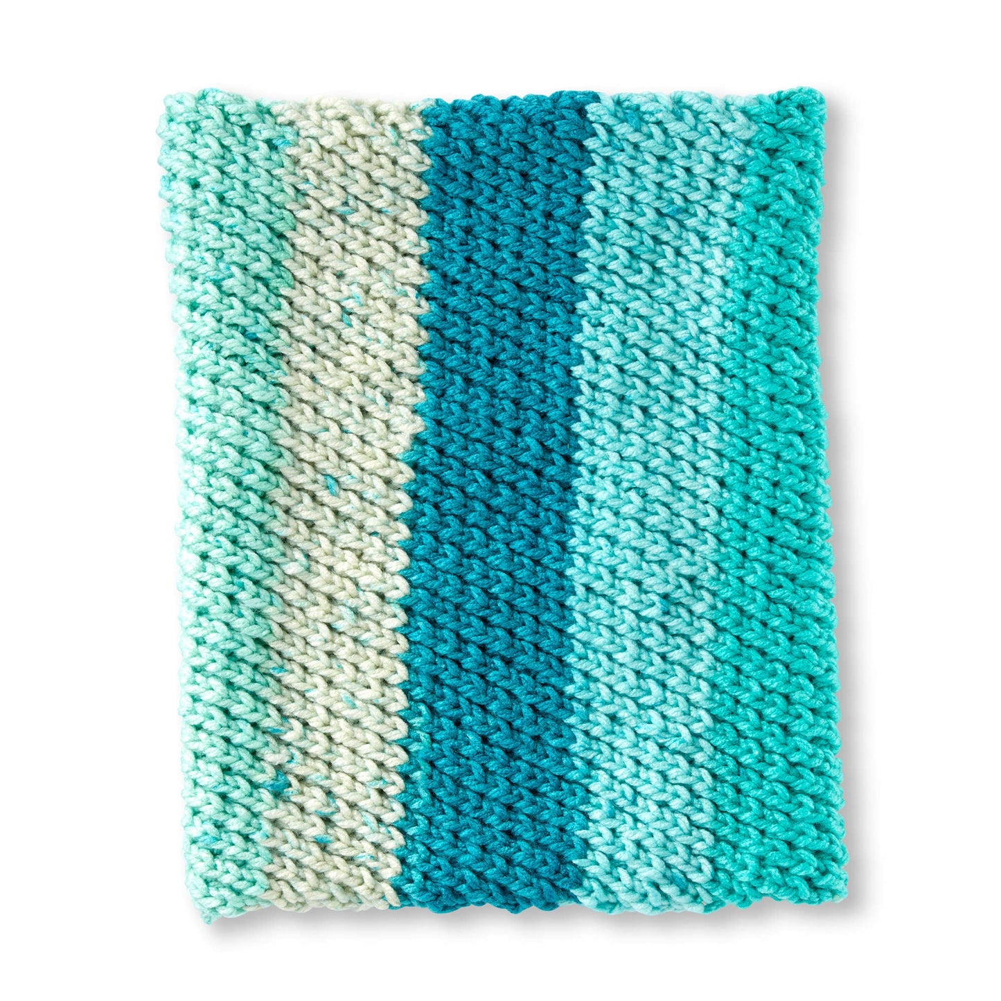 Caron Diagonal Stitch Knit Cowl (Digital Download)
