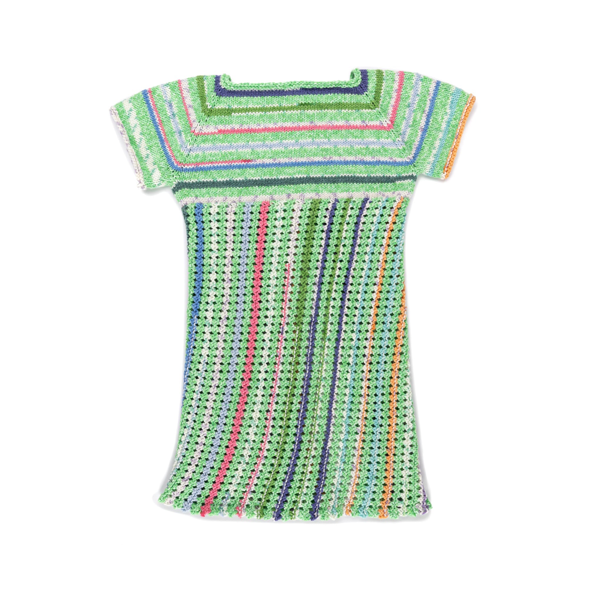 Caron Sweetie Knit Babydoll Dress (Digital Download)