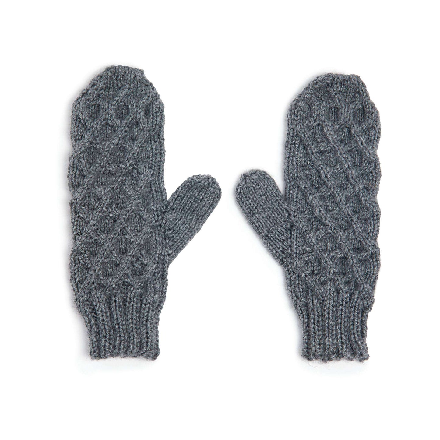 Caron Travelling Lines Knit Mittens (Digital Download)