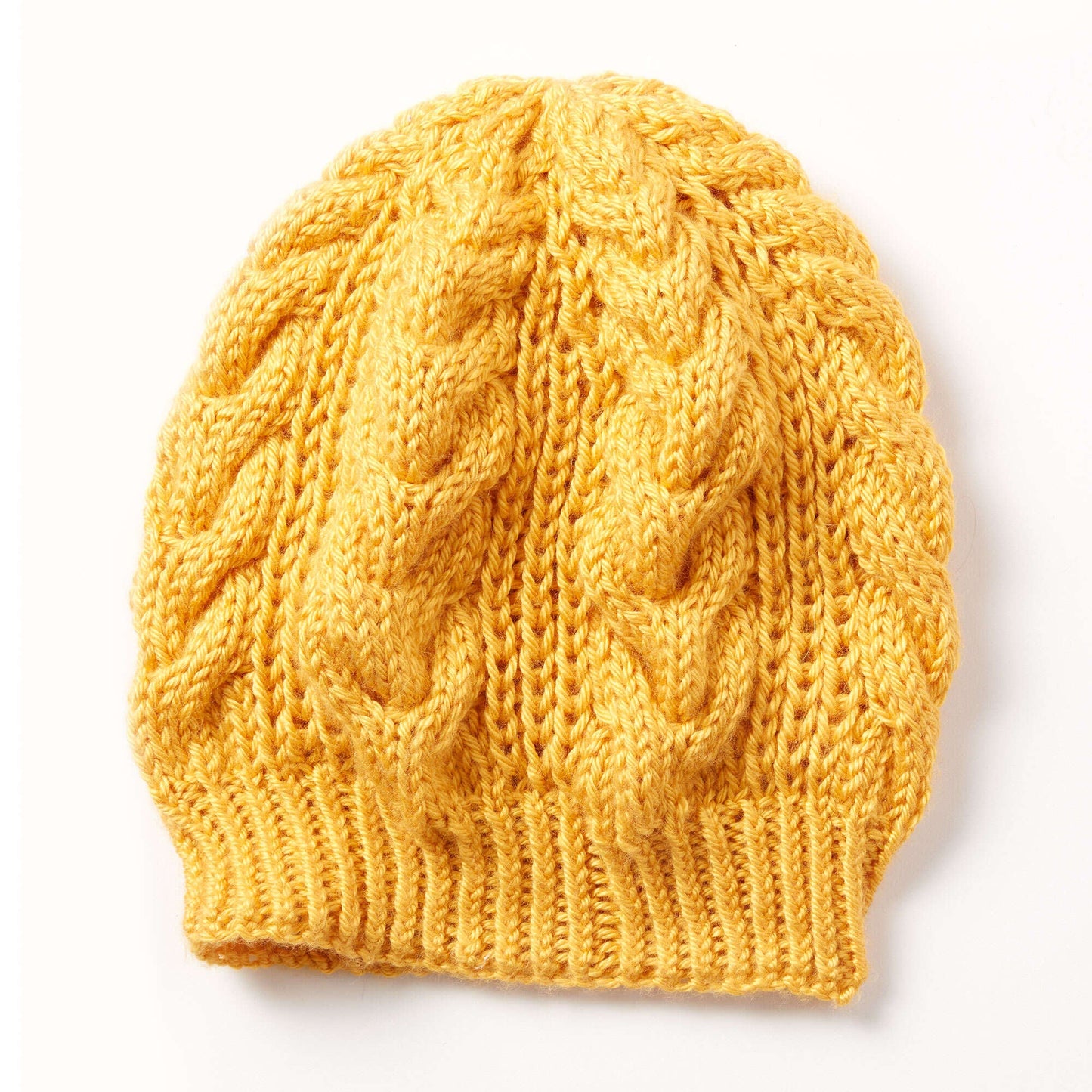 Caron Knit Shaker Cable Hat (Digital Download)