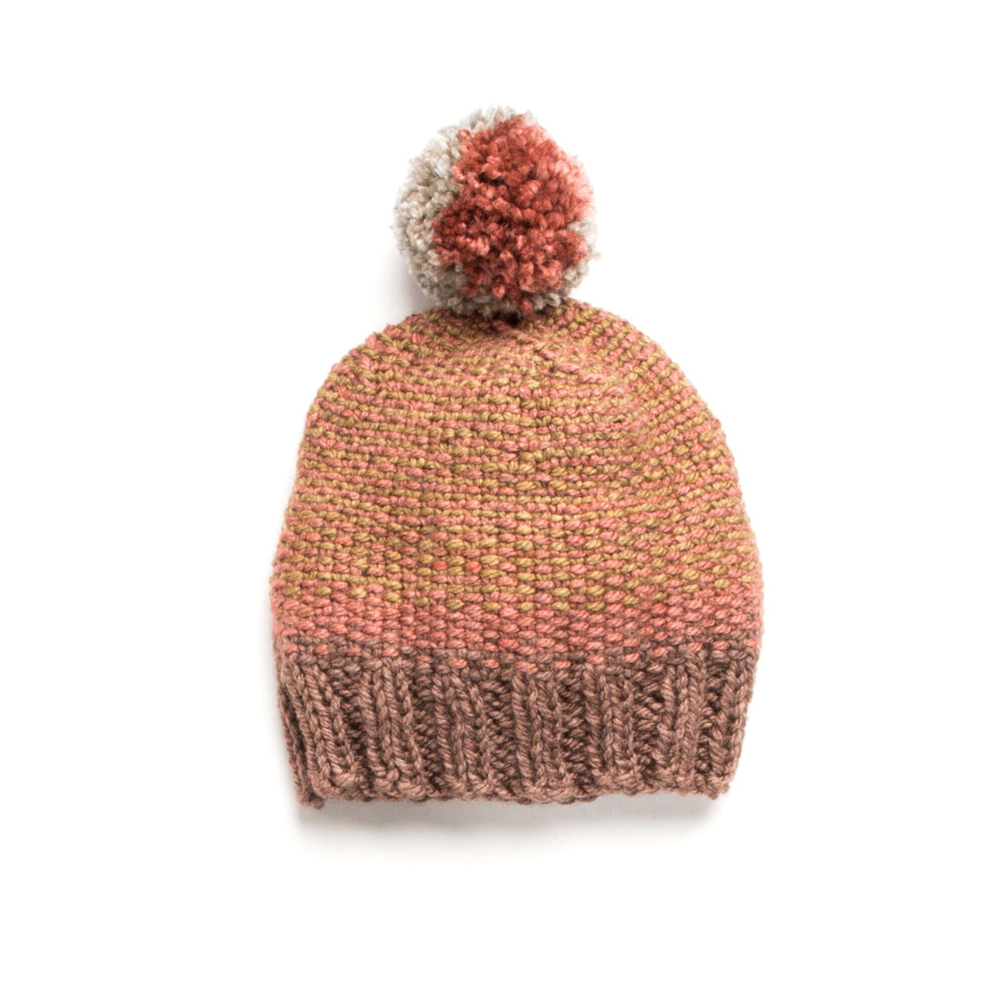 Caron Linen Stitch Knit Hat (Digital Download)