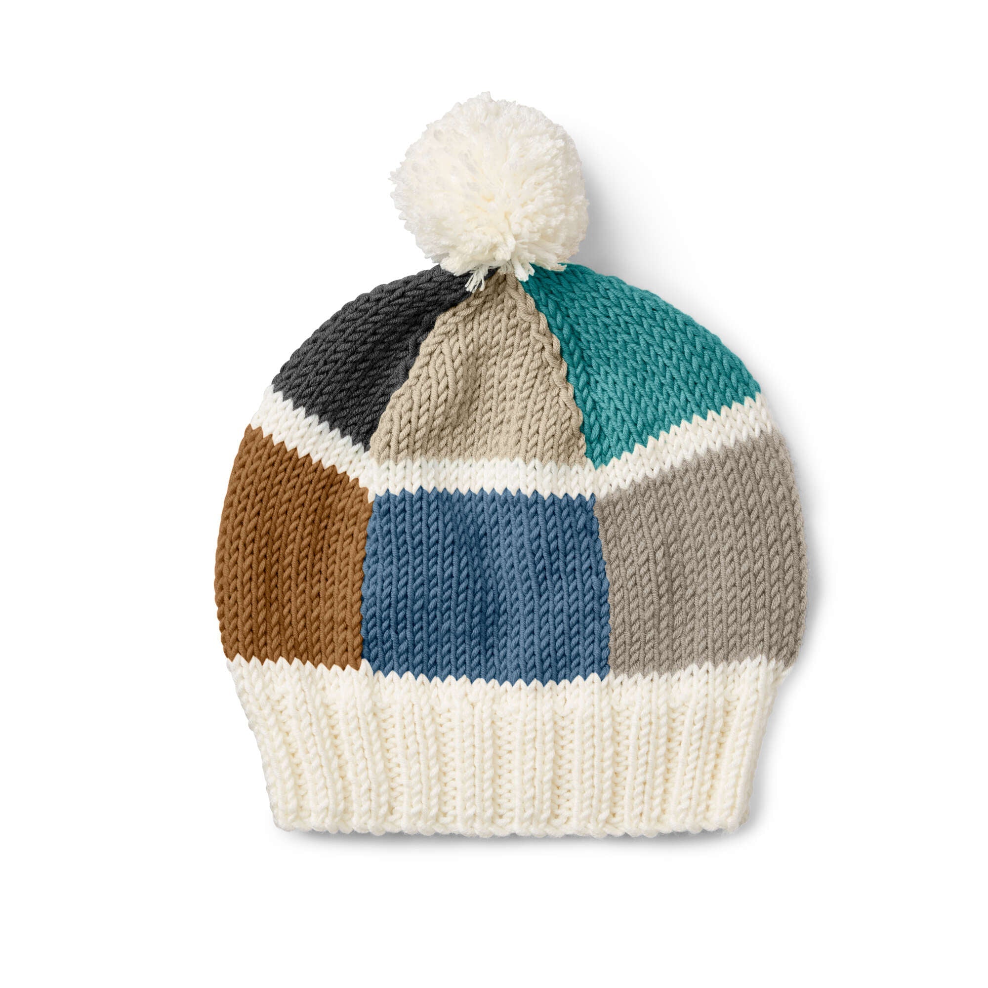 Caron X Pantone Color Chip Knit Hat (Digital Download)