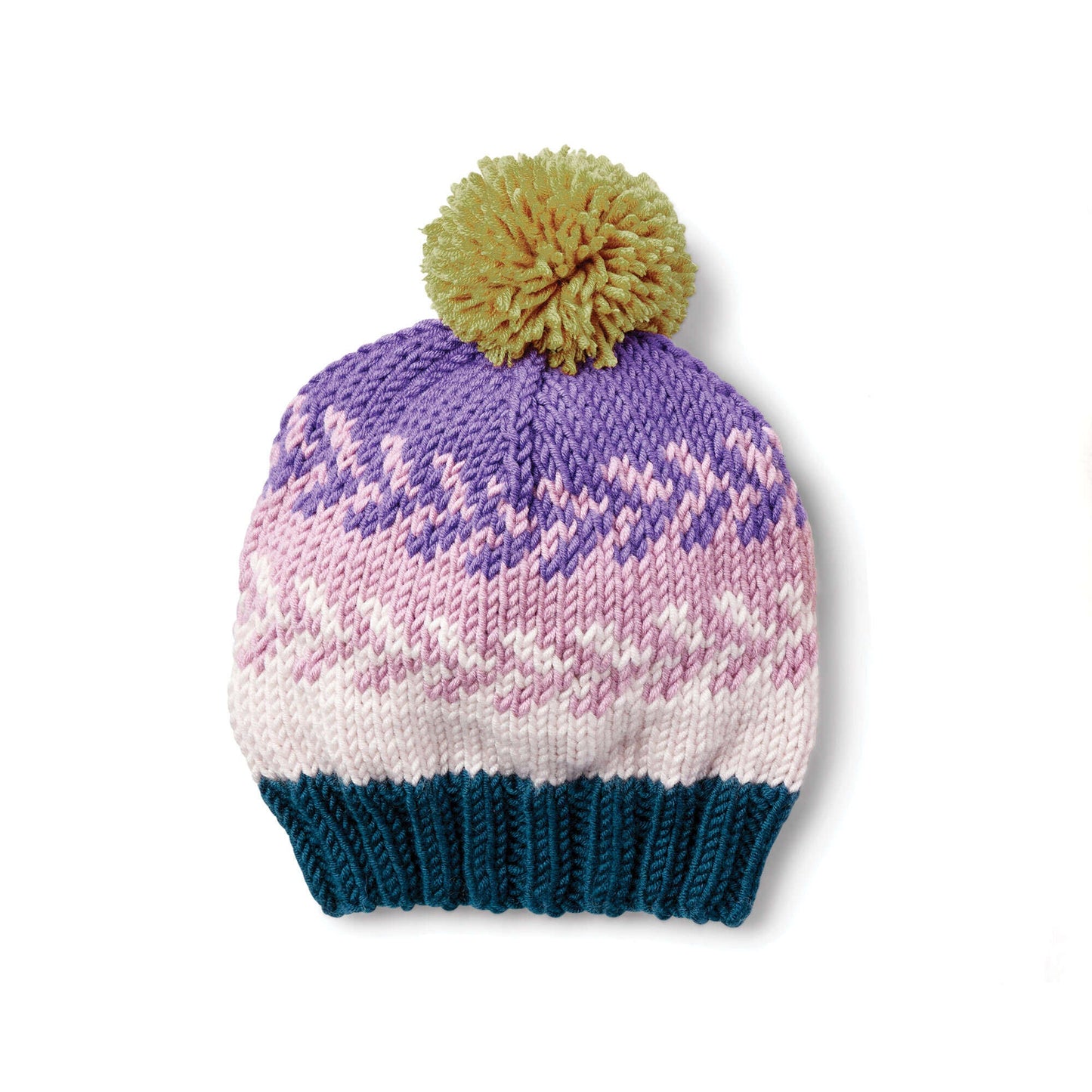 Pantone Fair Isle Knit Hat