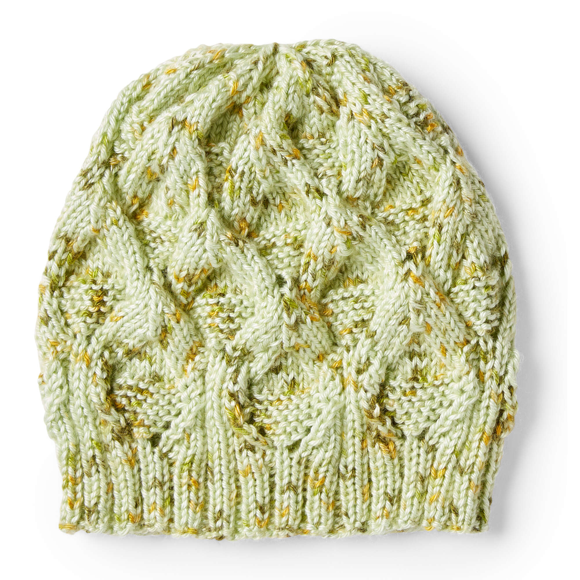 Caron Medallion Knit Hat (Digital Download)