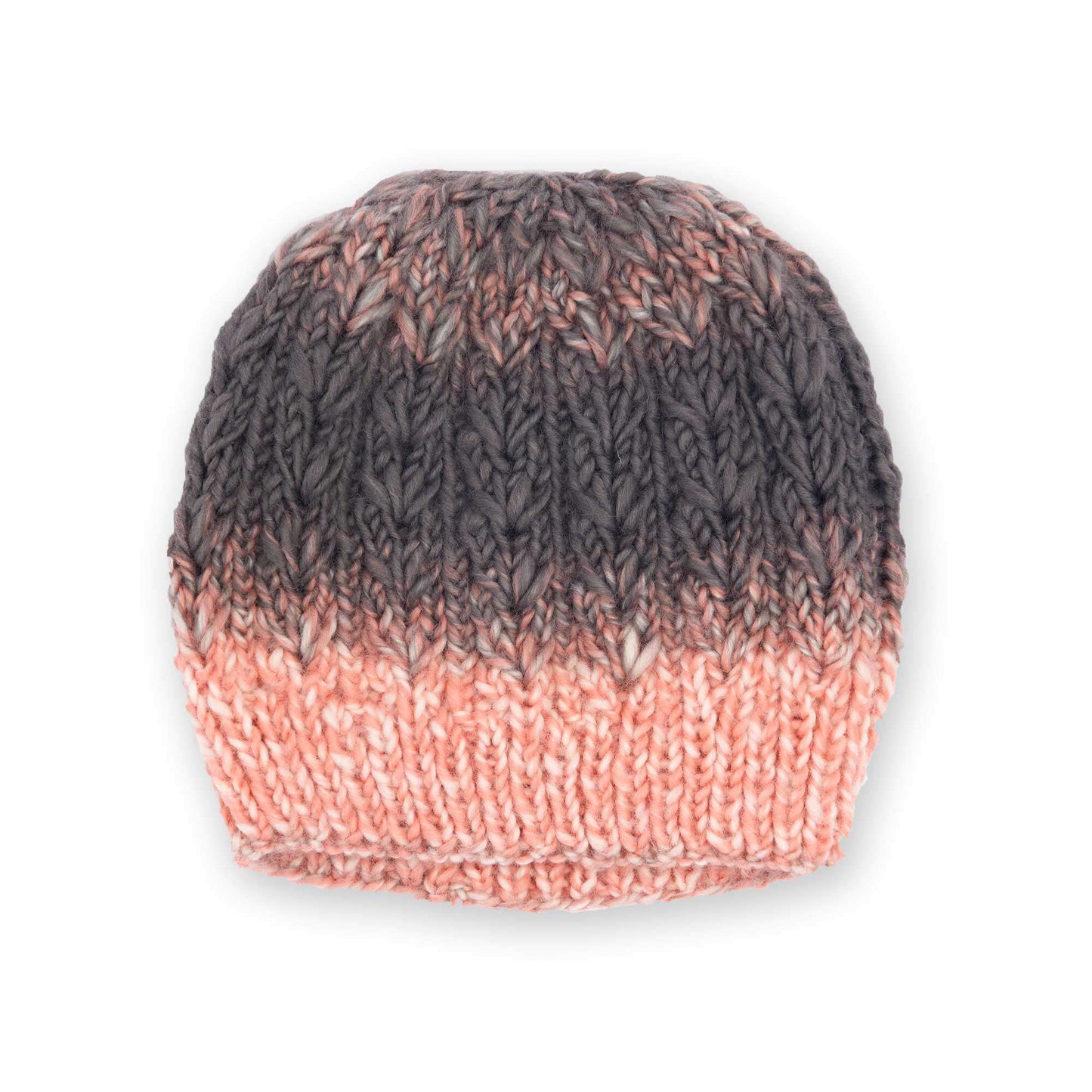 Caron Knit Butterfly Loop Hat (Digital Download)