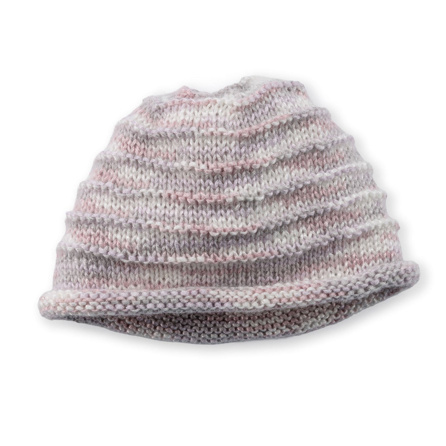 Caron Garter Ridges Minimalist Knit Beanie
