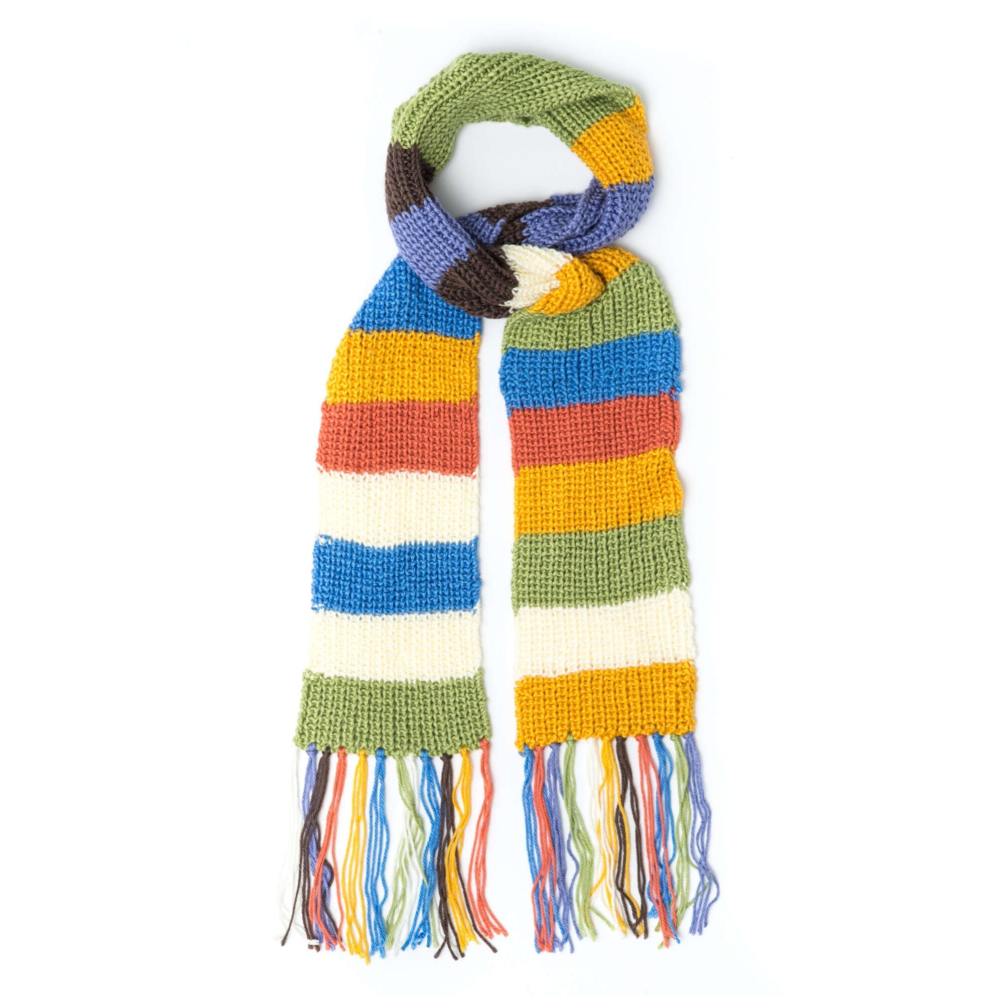 Caron Knit Shaker Rib Mood Scarf (Digital Download)