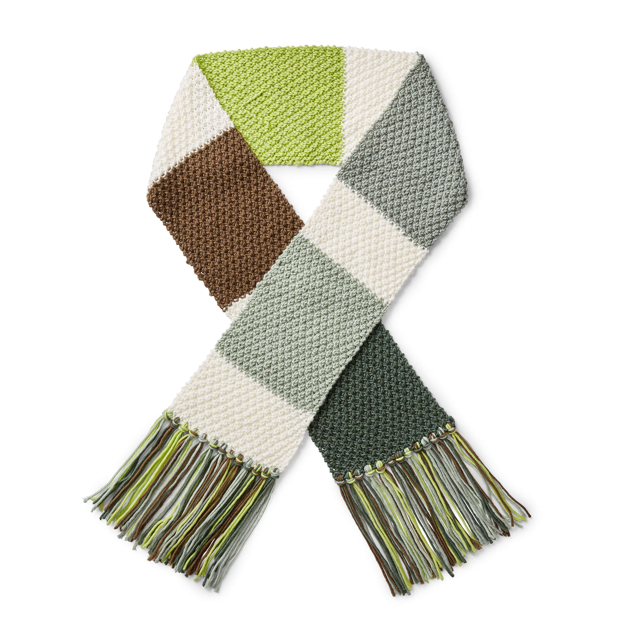 Caron X Pantone Knit Color Swatch Scarf (Digital Download)