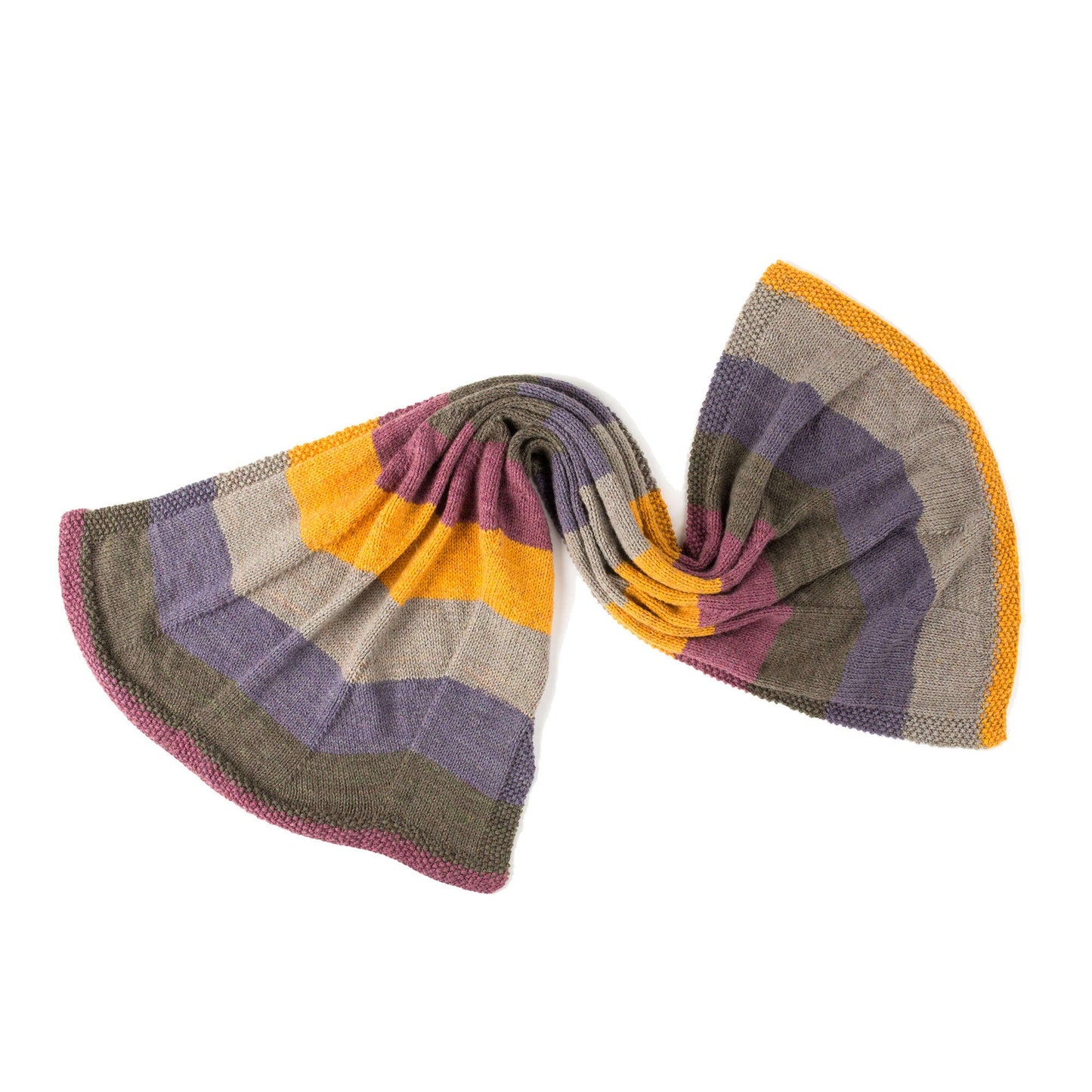 Caron Zig-Zag Knit Shawl (Digital Download)