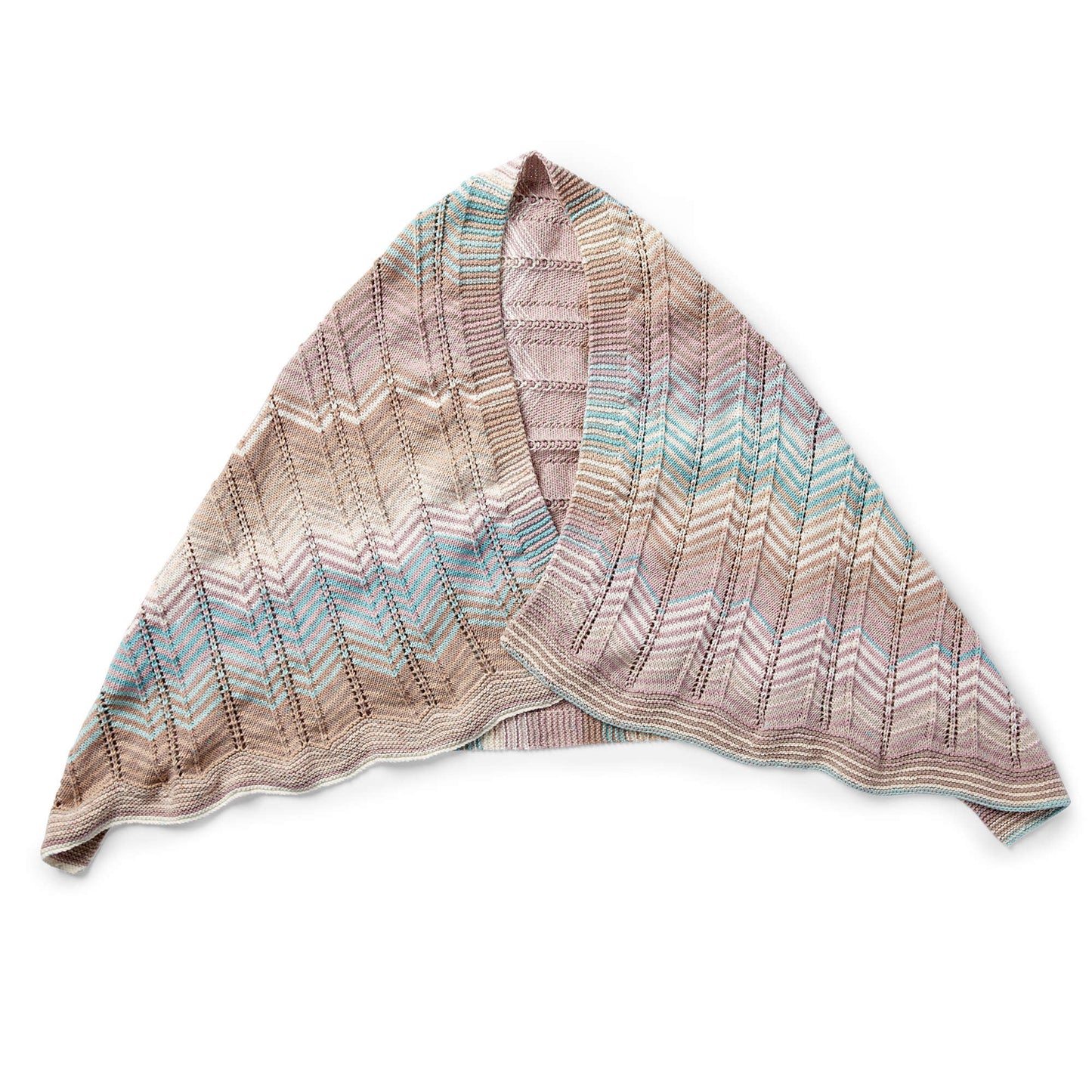 Caron Heartline Knit Wrap (Digital Download)