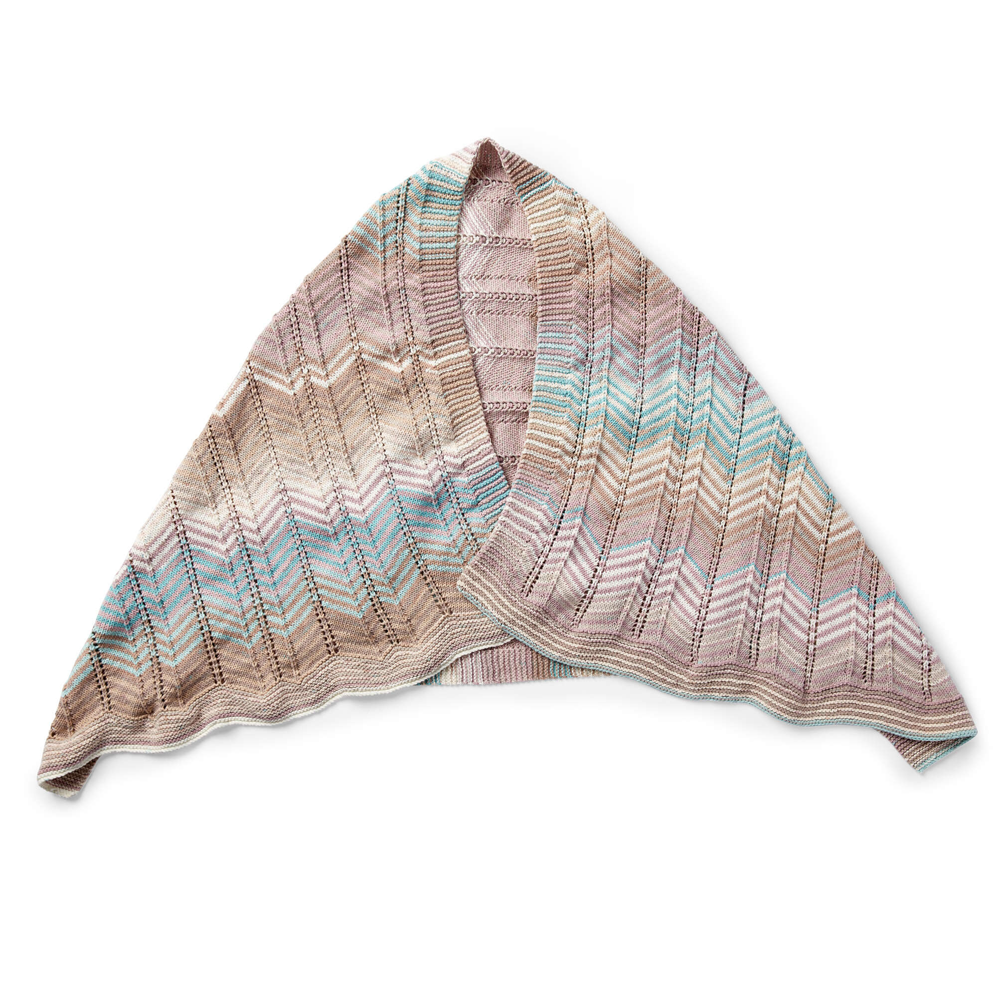 Caron Heartline Knit Wrap (Digital Download)