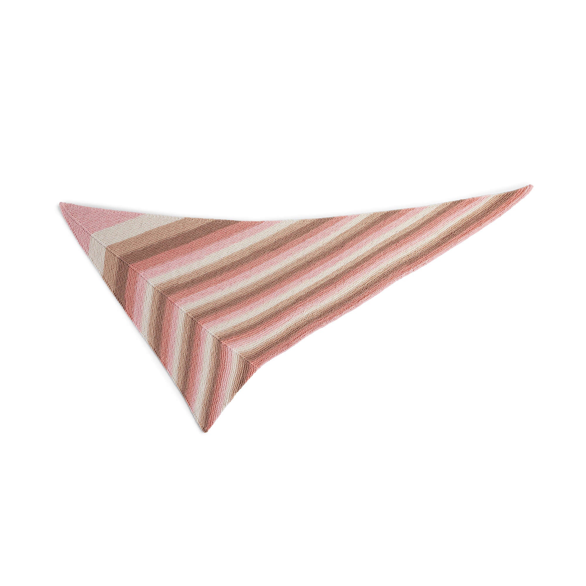 Caron Asymmetrical Knit Shawl (Digital Download)