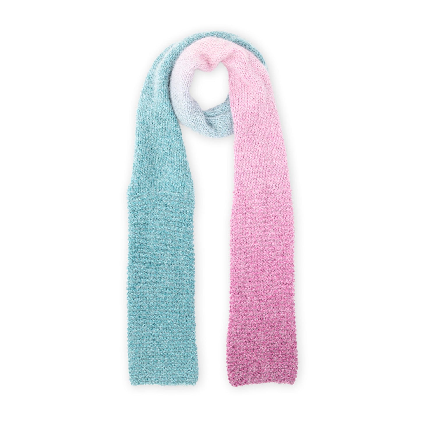 Caron Colorama Halo Knit Twisted Wrap (Digital Download)