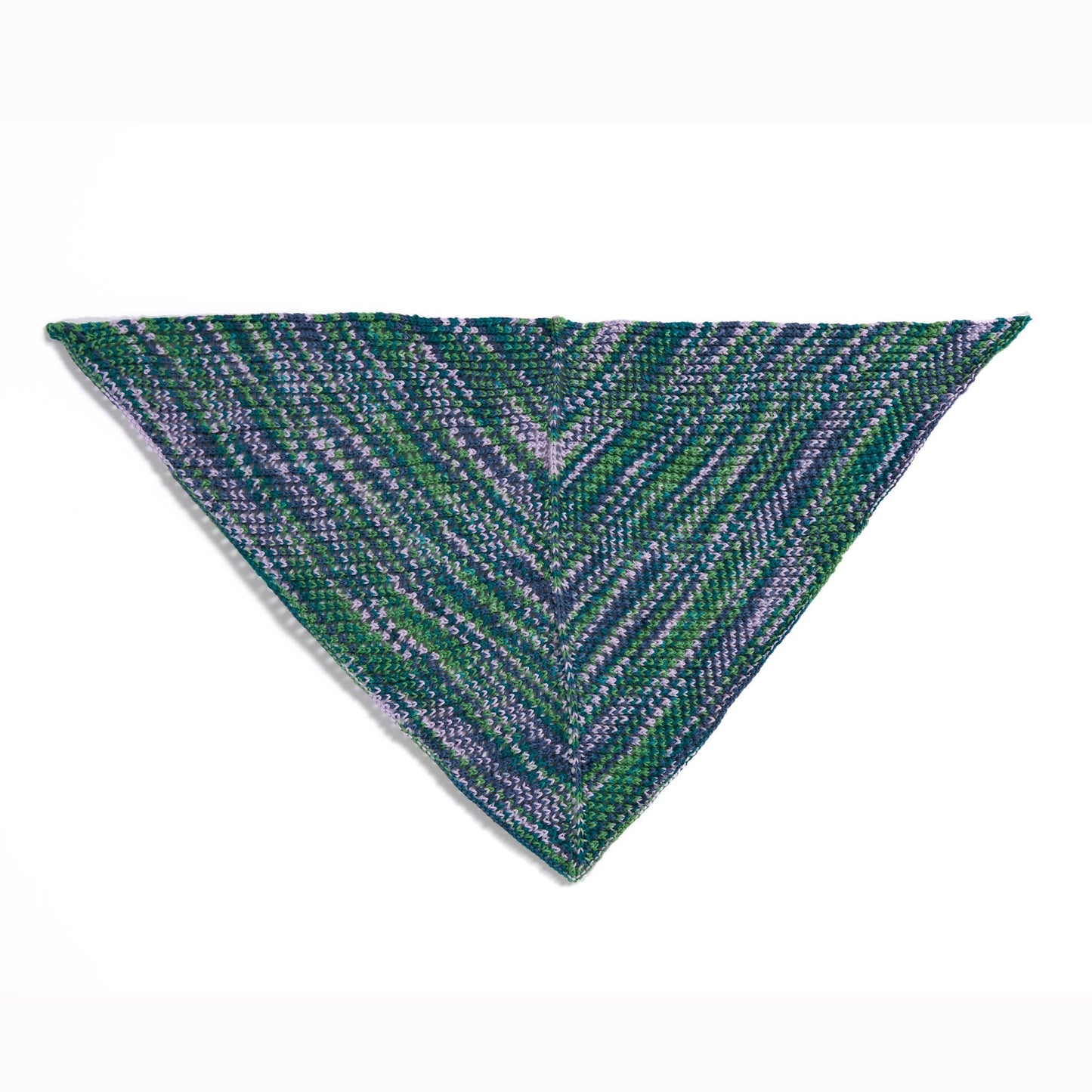 Caron Weekend Weave Knit Triangle Scarf (Digital Download)
