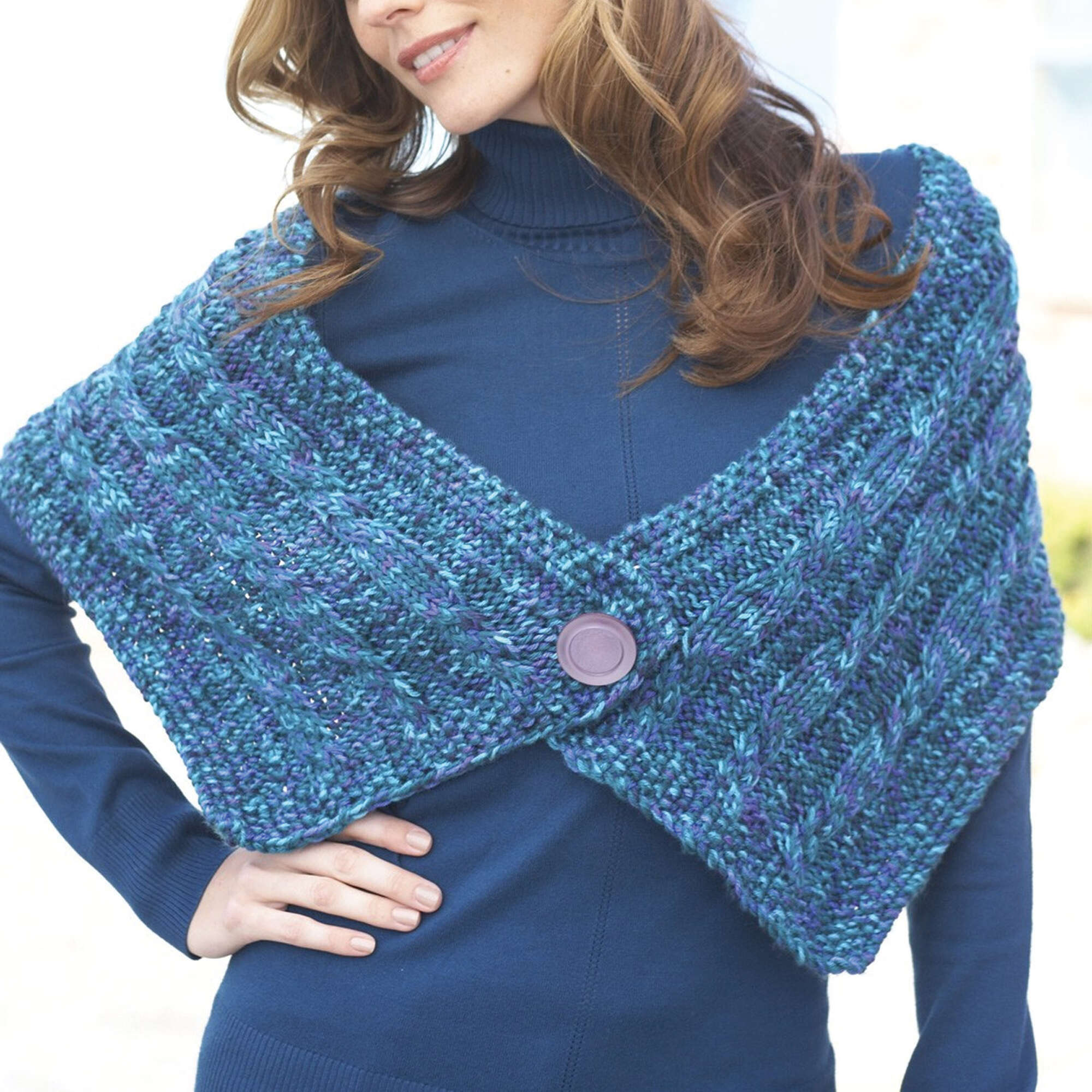 Caron Oceanic Cables Wrap