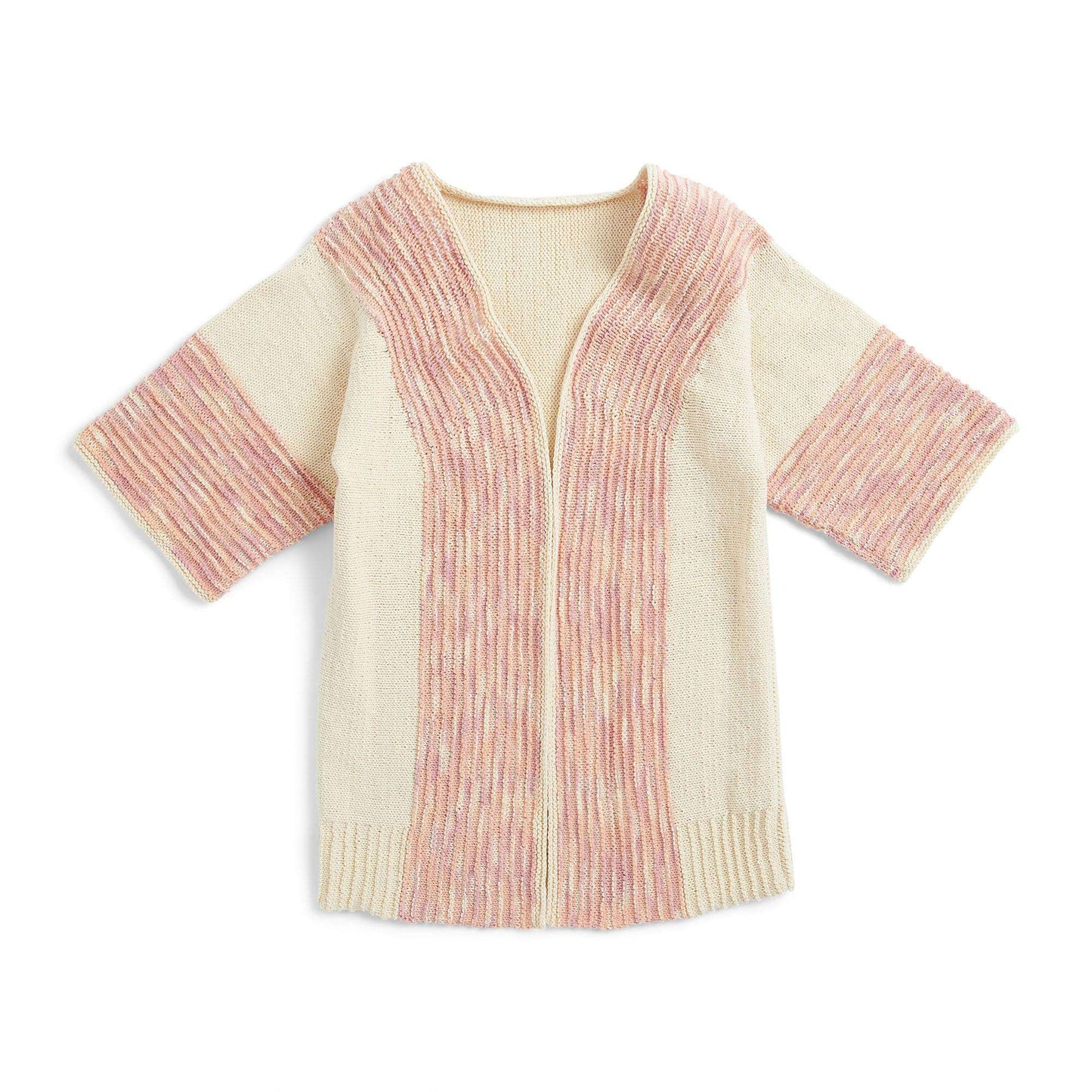 Caron Knit Longline Cardigan (Digital Download)