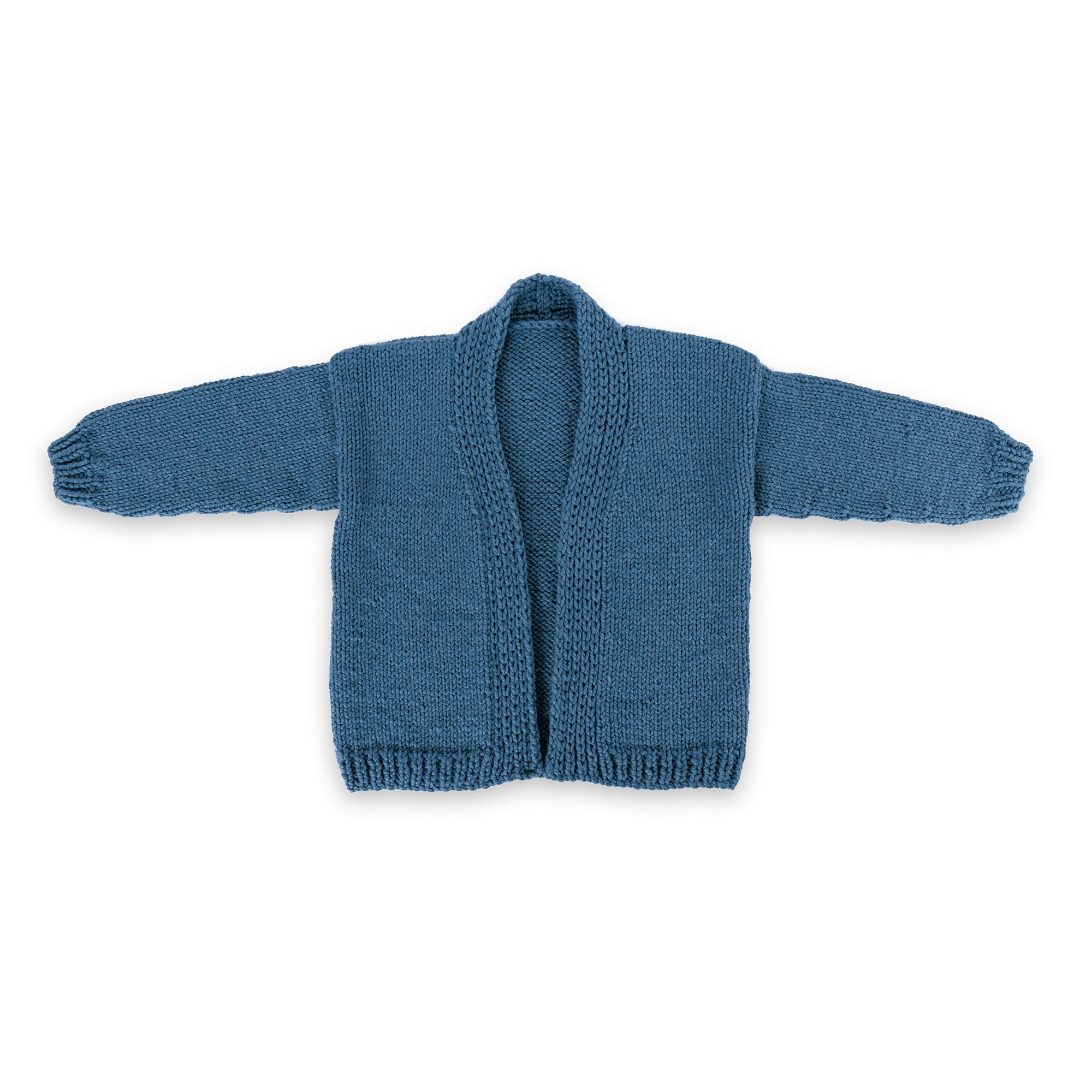 Caron All Day Big Knit Cardigan (Digital Download)