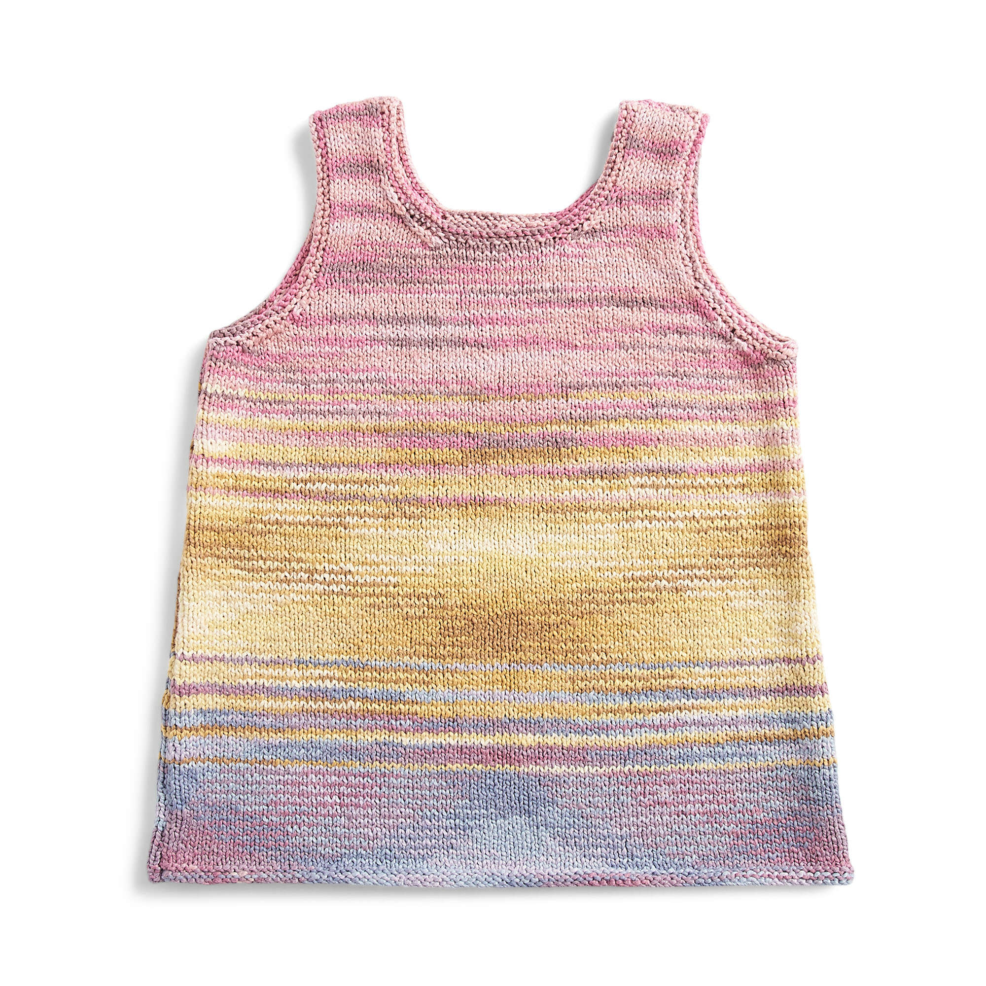 Caron Shaped Knit Tank Top (Digital Download)