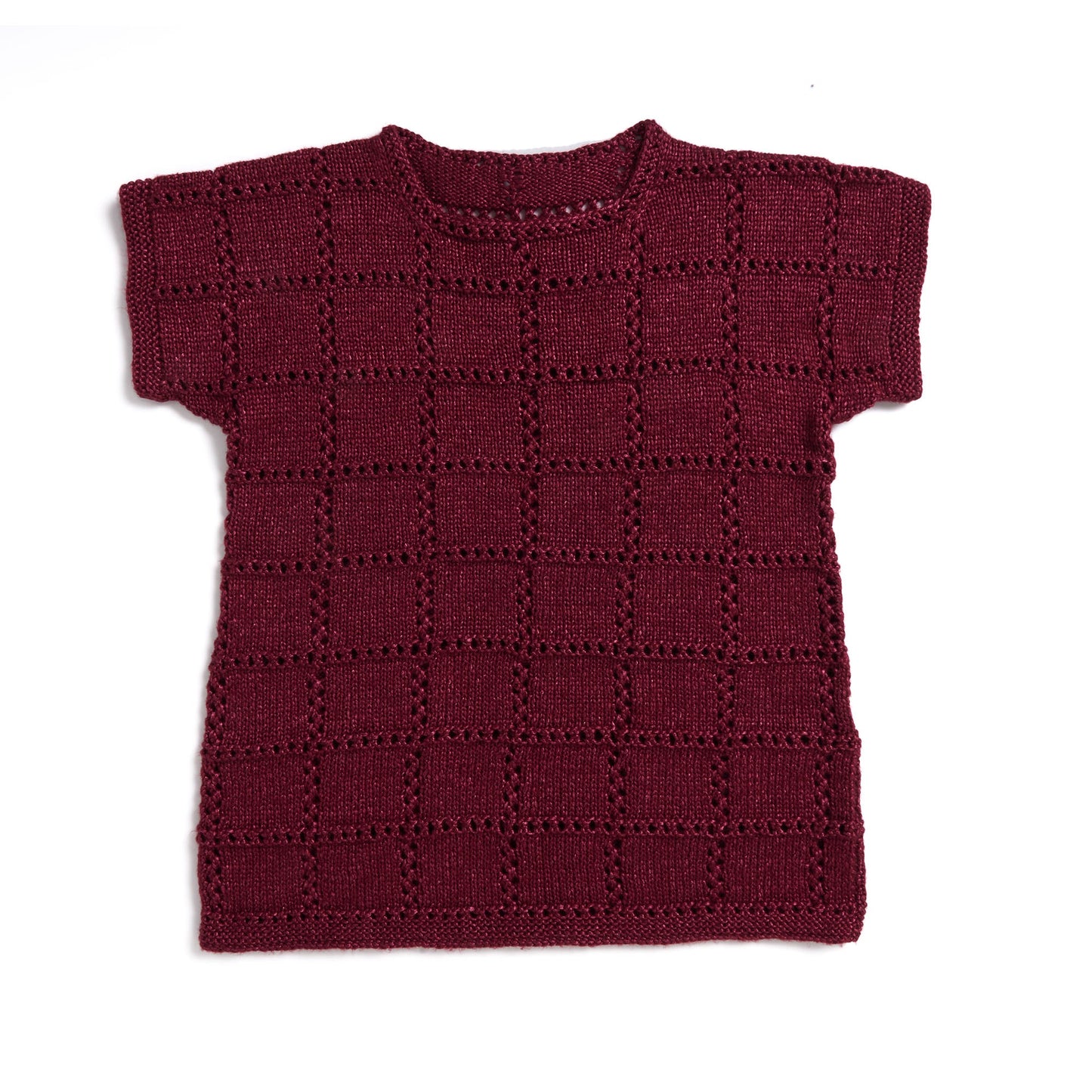 Caron Knit Boxy Tunic Tee (Digital Download)