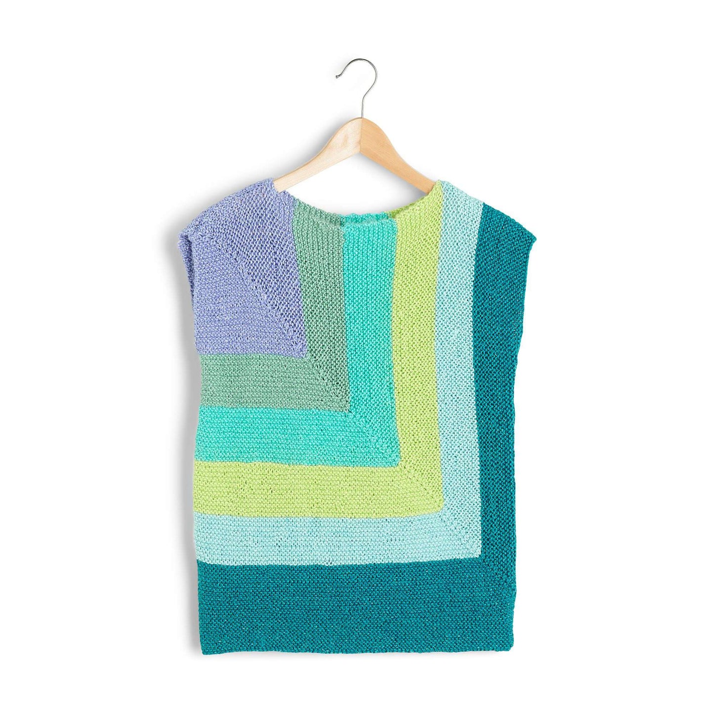 Caron Mitered Knit Top (Digital Download)
