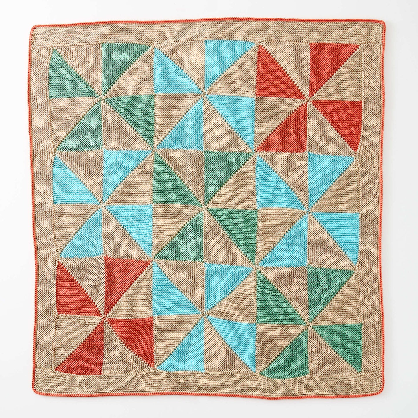 Caron Country Quilt Knit Baby Blanket (Digital Download)