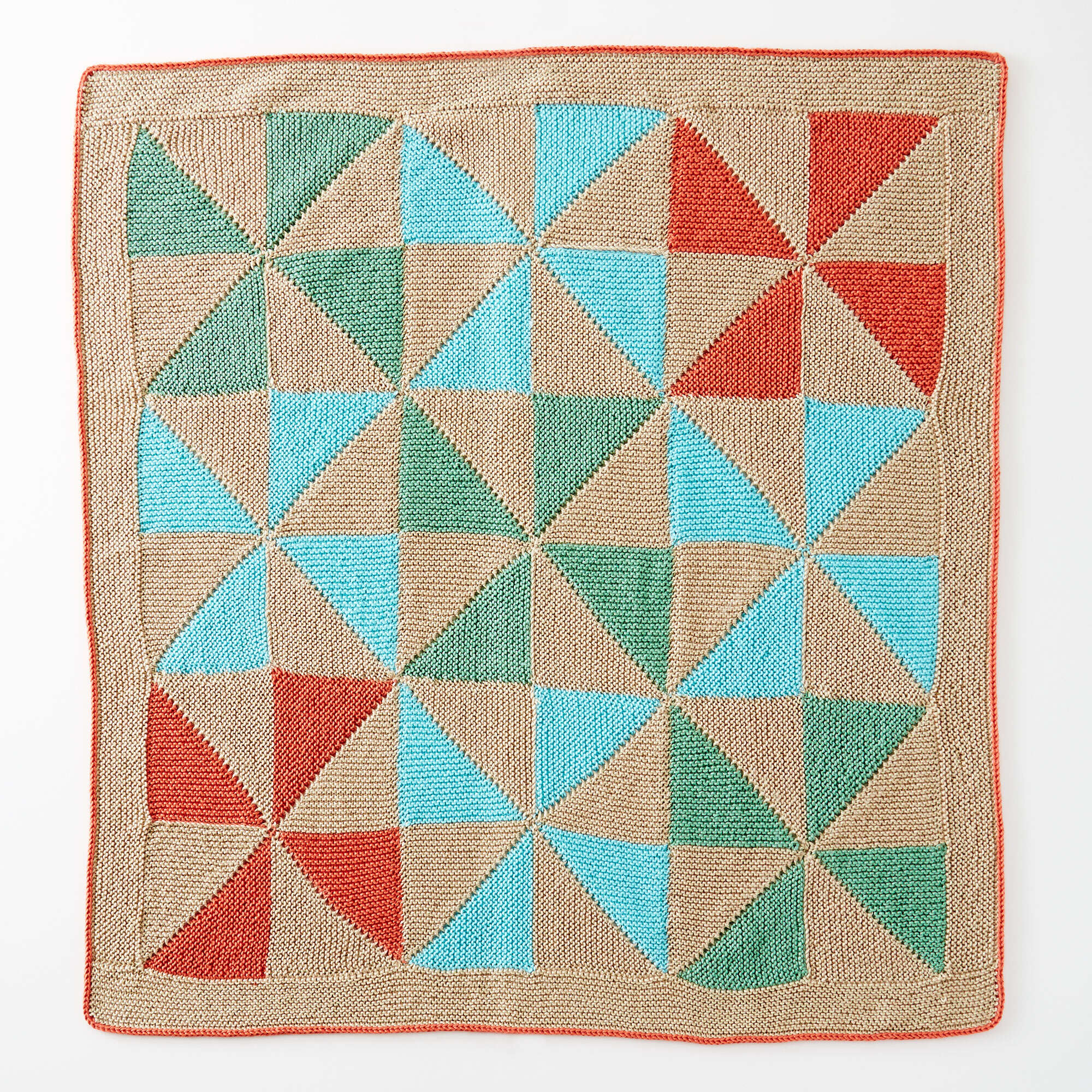 Caron Country Quilt Knit Baby Blanket (Digital Download)
