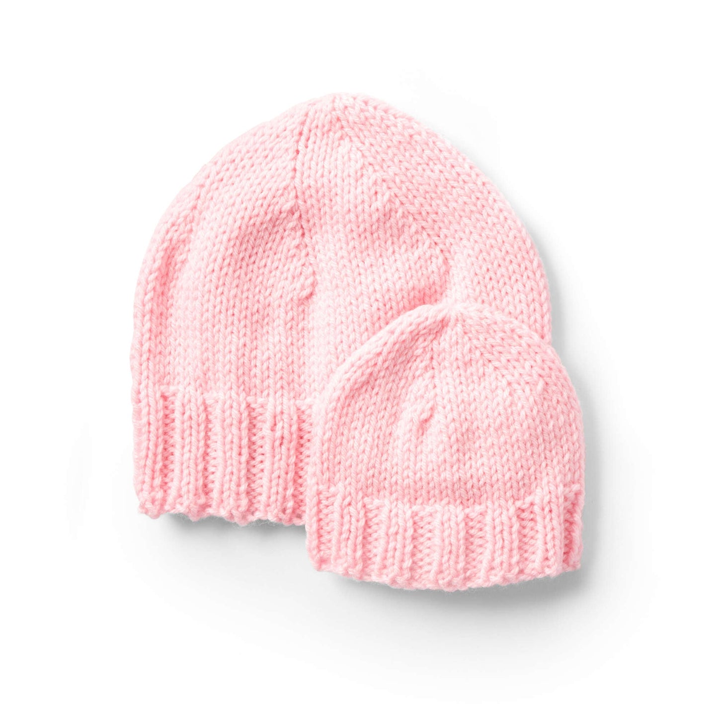 Caron Preemie to Toddler Size Knit Hats (Digital Download)