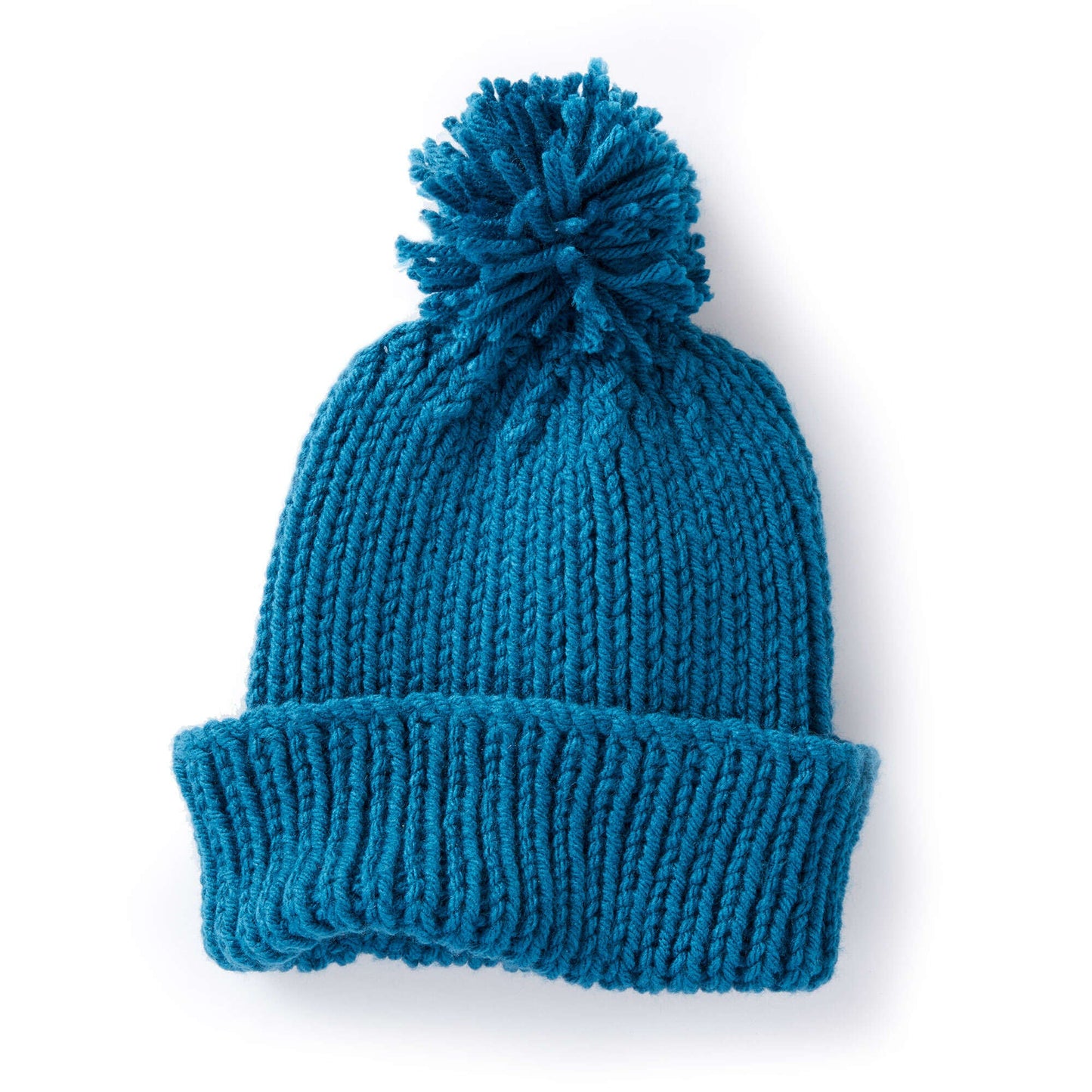 Caron Ribbed Family Knit Hat (Digital Download)