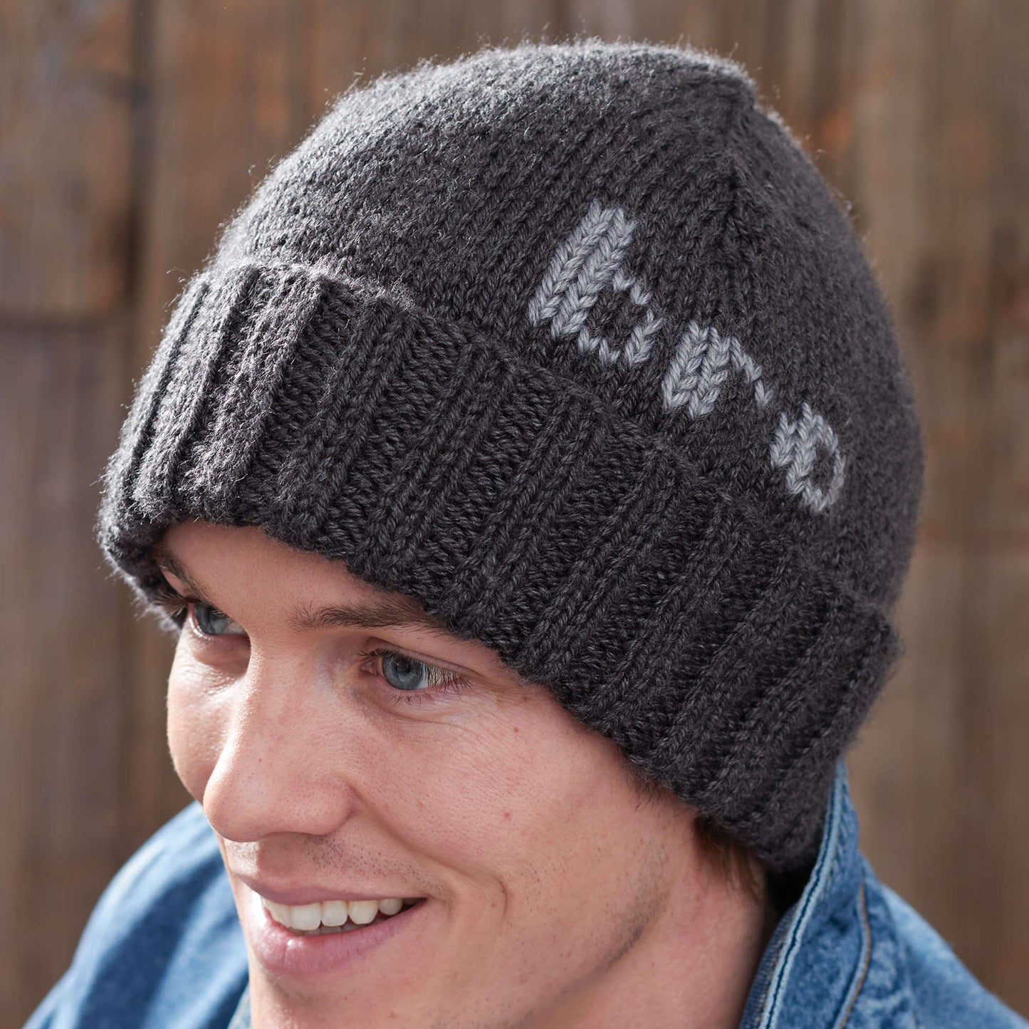 Caron Knit Hey Bro Hat (Digital Download)