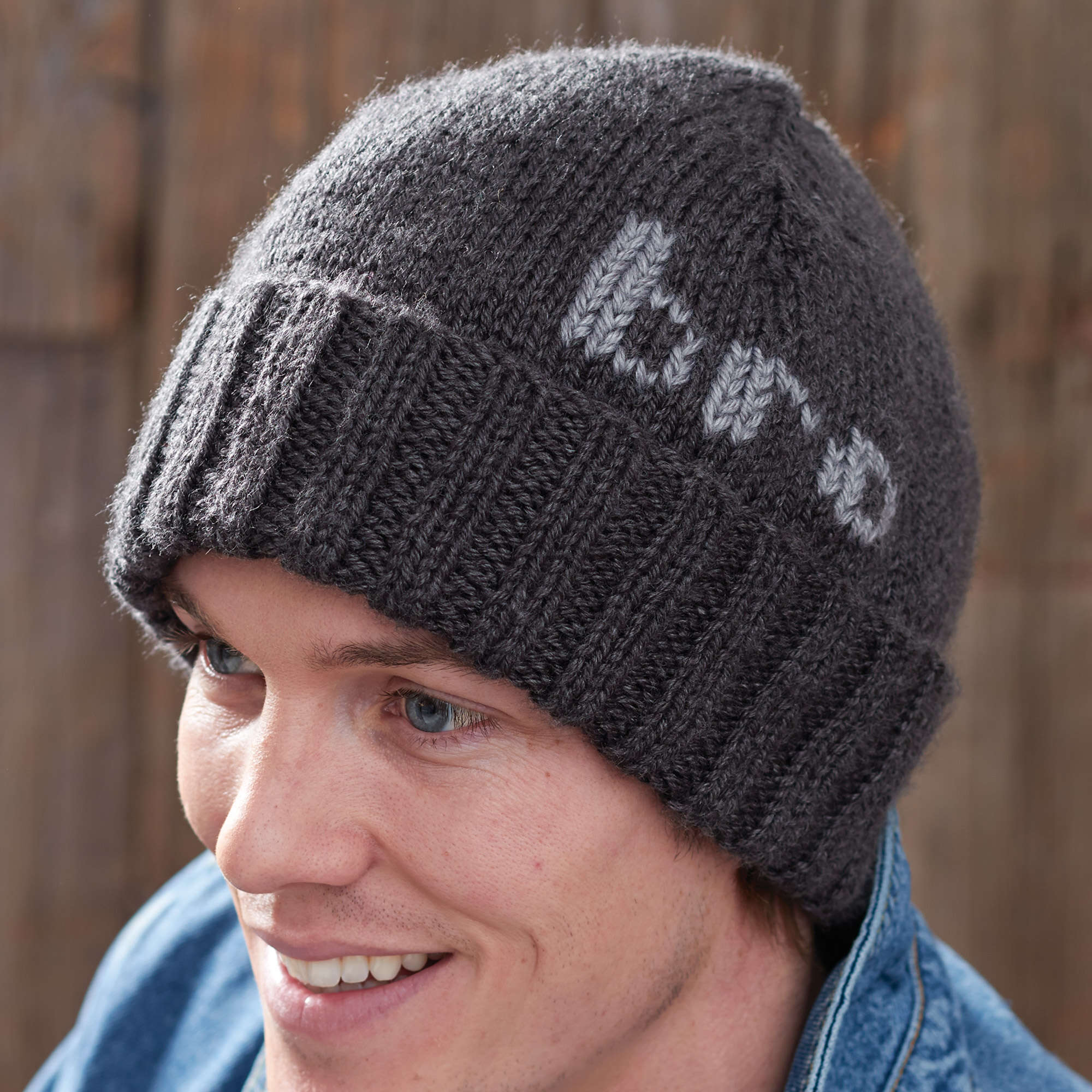 Caron Knit Hey Bro Hat (Digital Download)