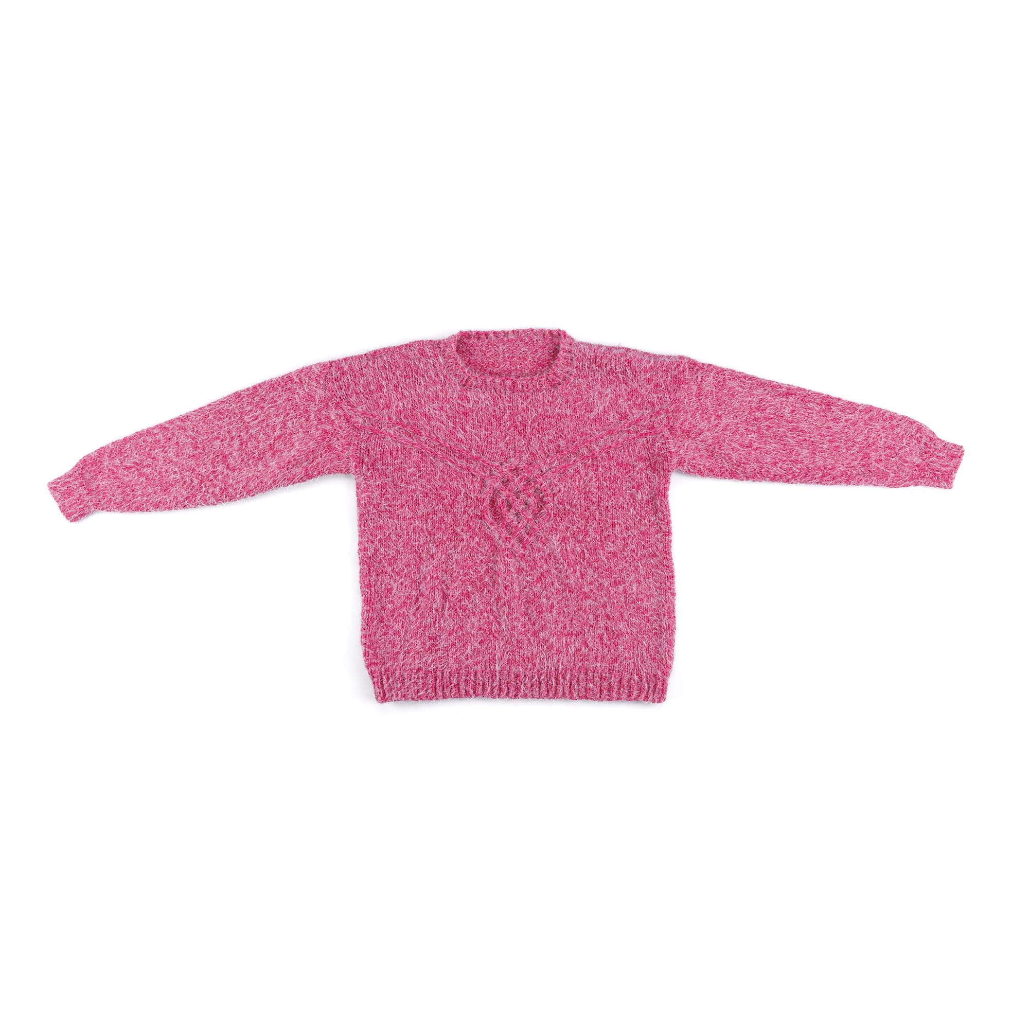 Caron Knit Sweater with Celtic Medallion (Digital Download)