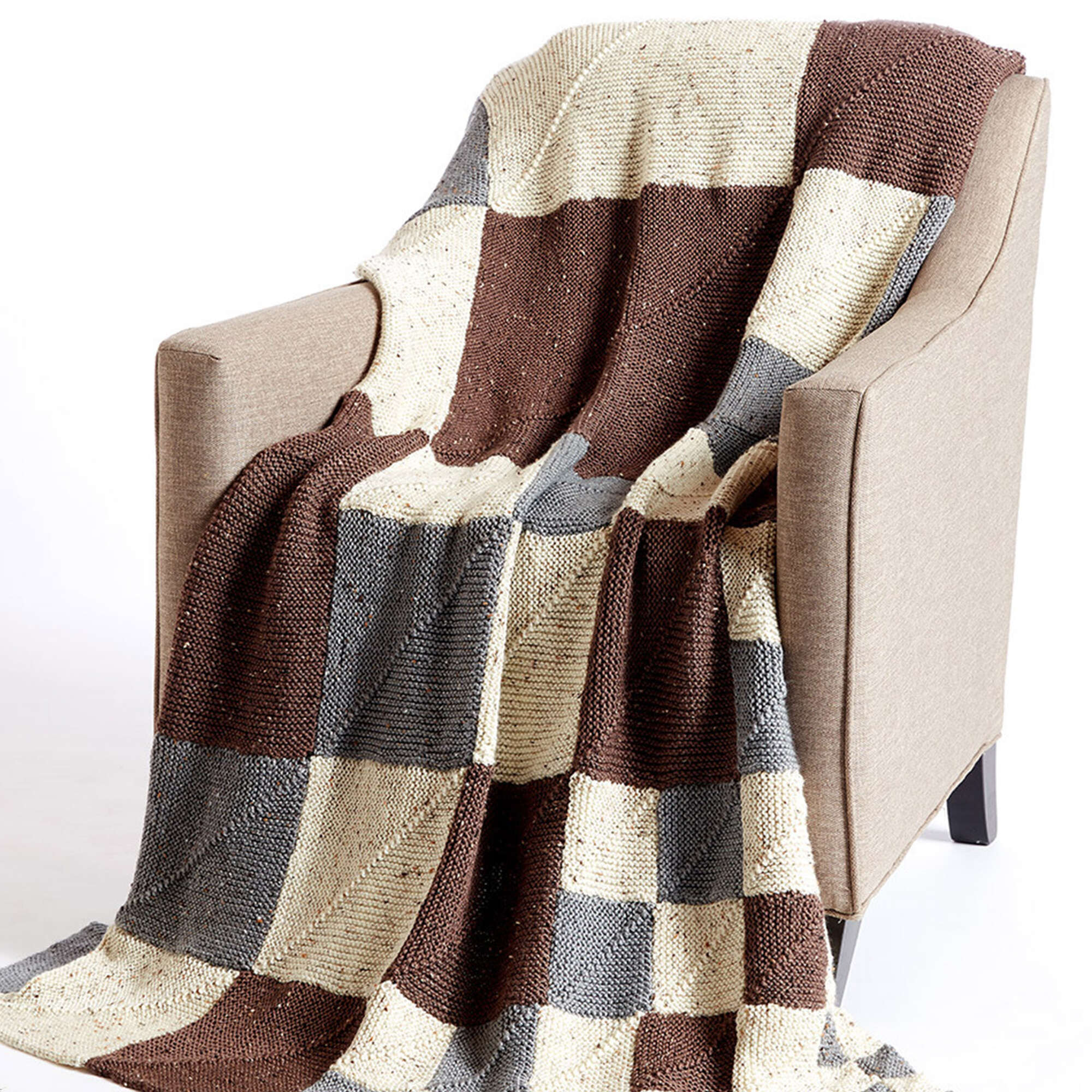 Caron Building Blocks Knit Blanket (Digital Download)