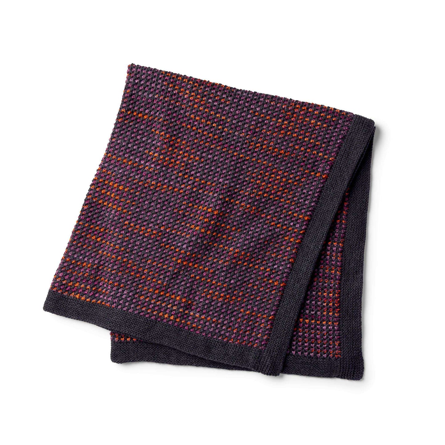 Caron Bee Stitch Knit Blanket (Digital Download)
