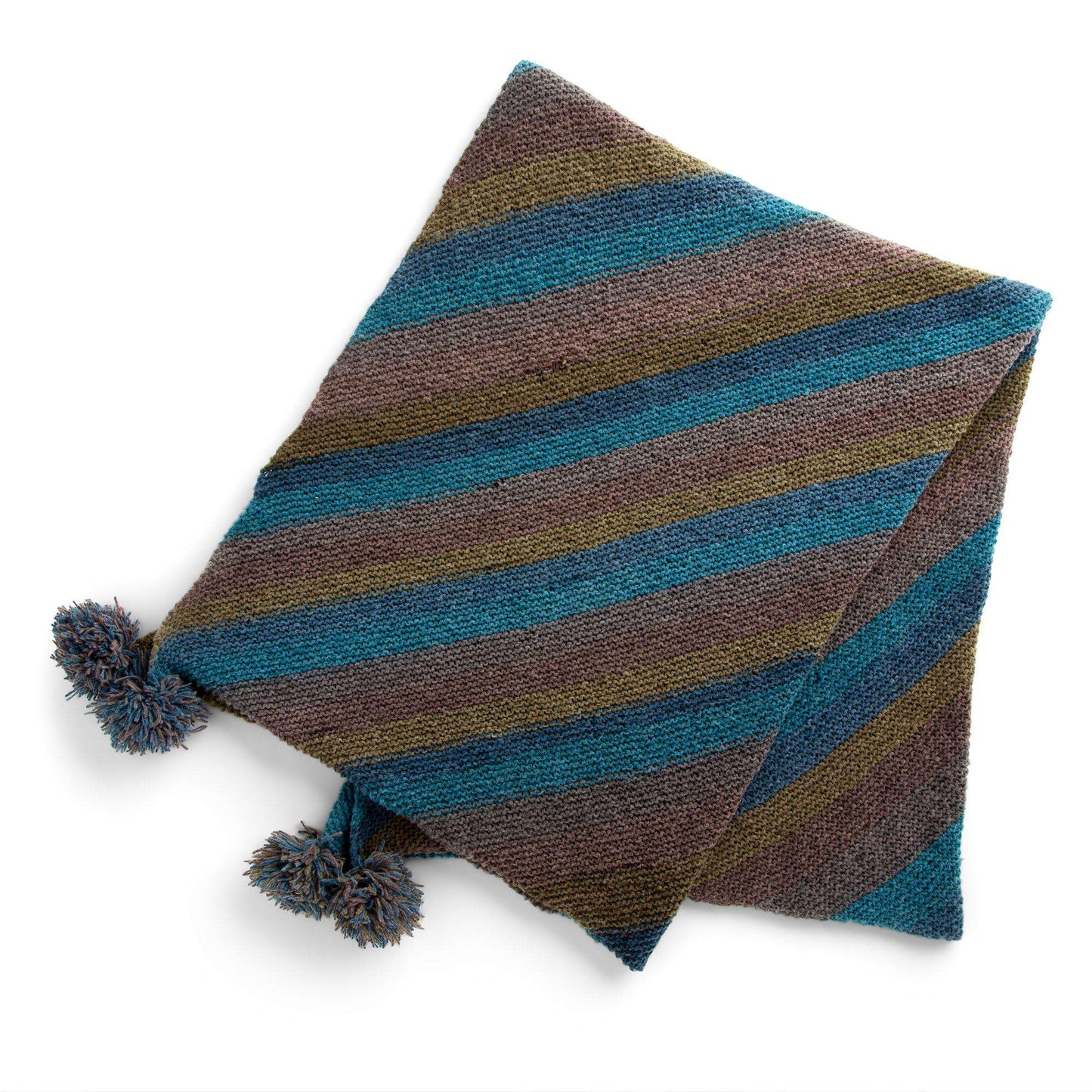 Caron Simple Corner to Corner Knit Blanket (Digital Download)