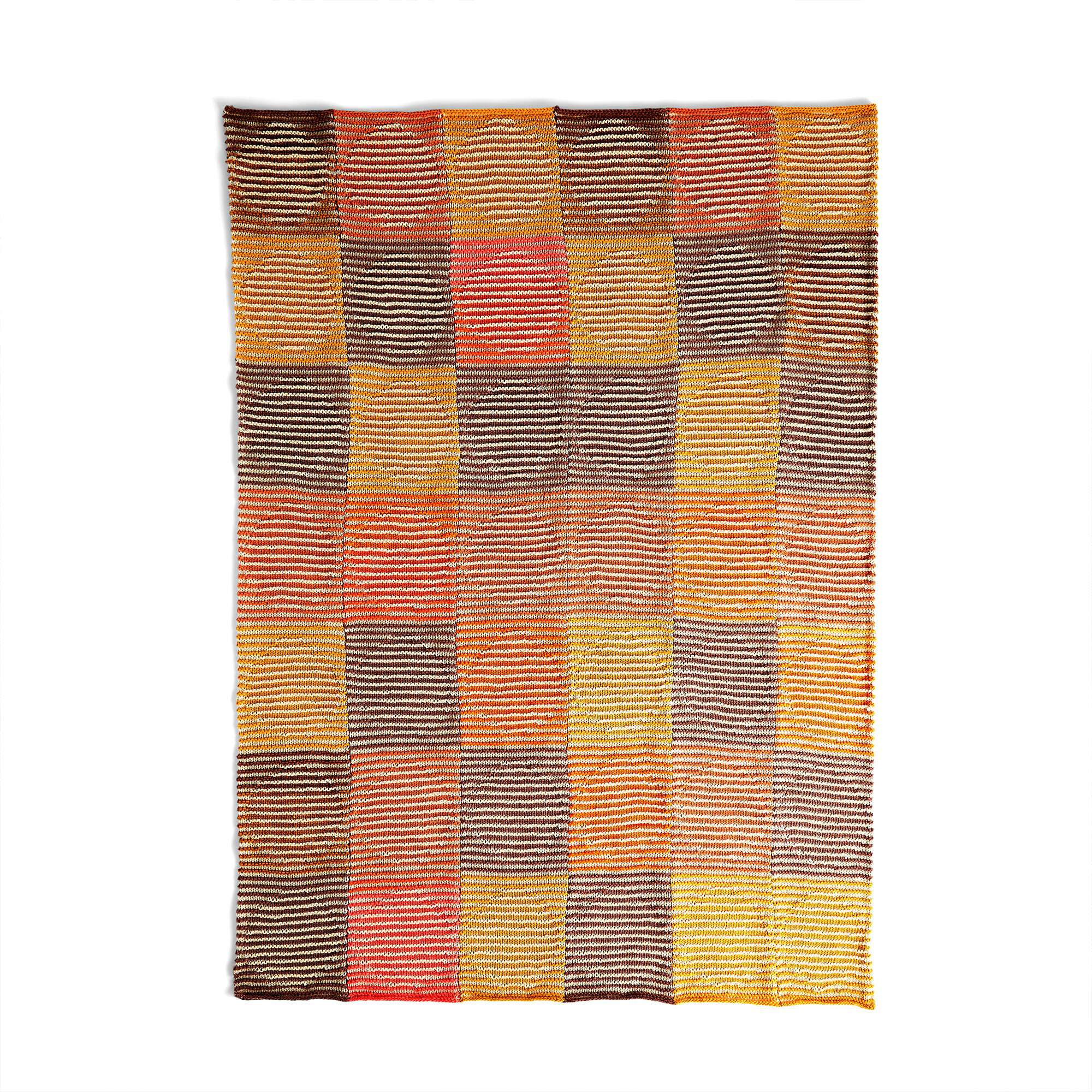 Caron Shadow Knit Circles Blanket (Digital Download)