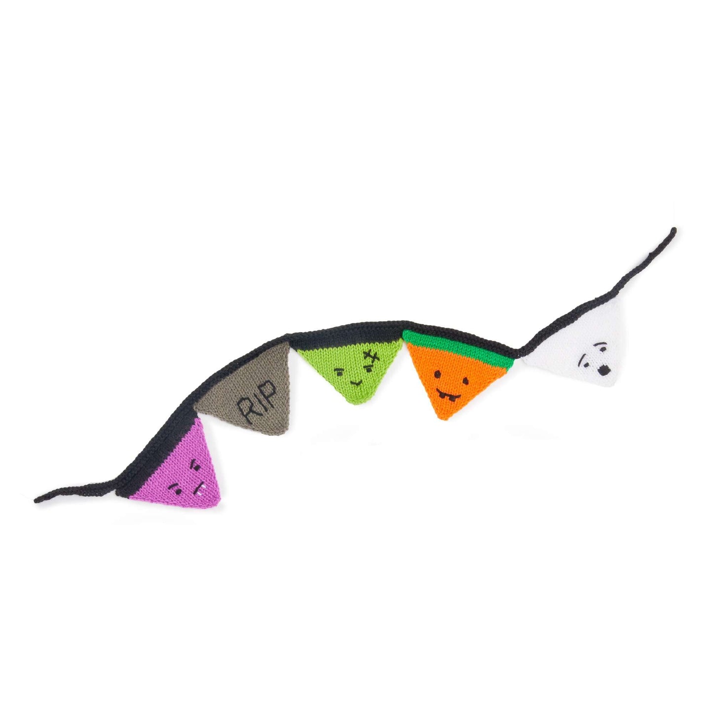 Caron Creeptacular Knit Halloween Bunting (Digital Download)
