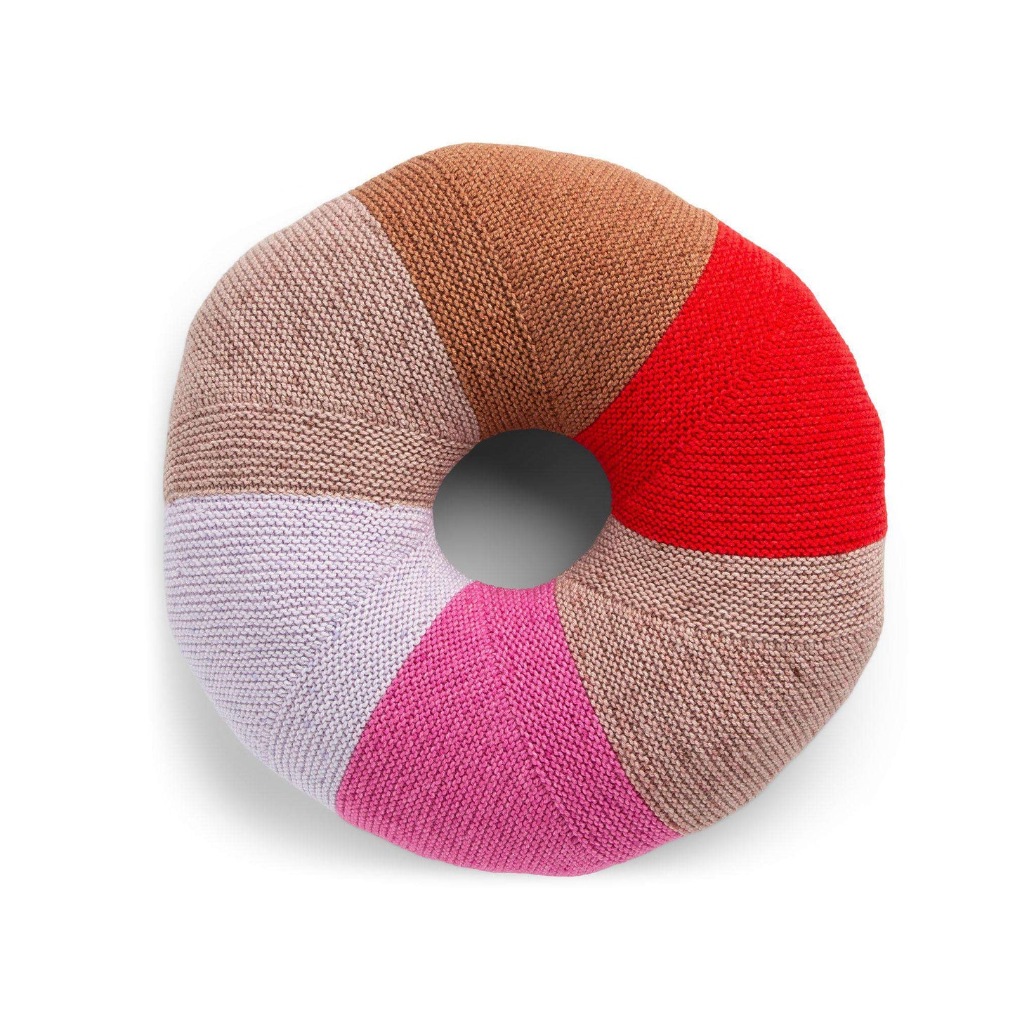 Caron Big Donut Knit Pillow (Digital Download)