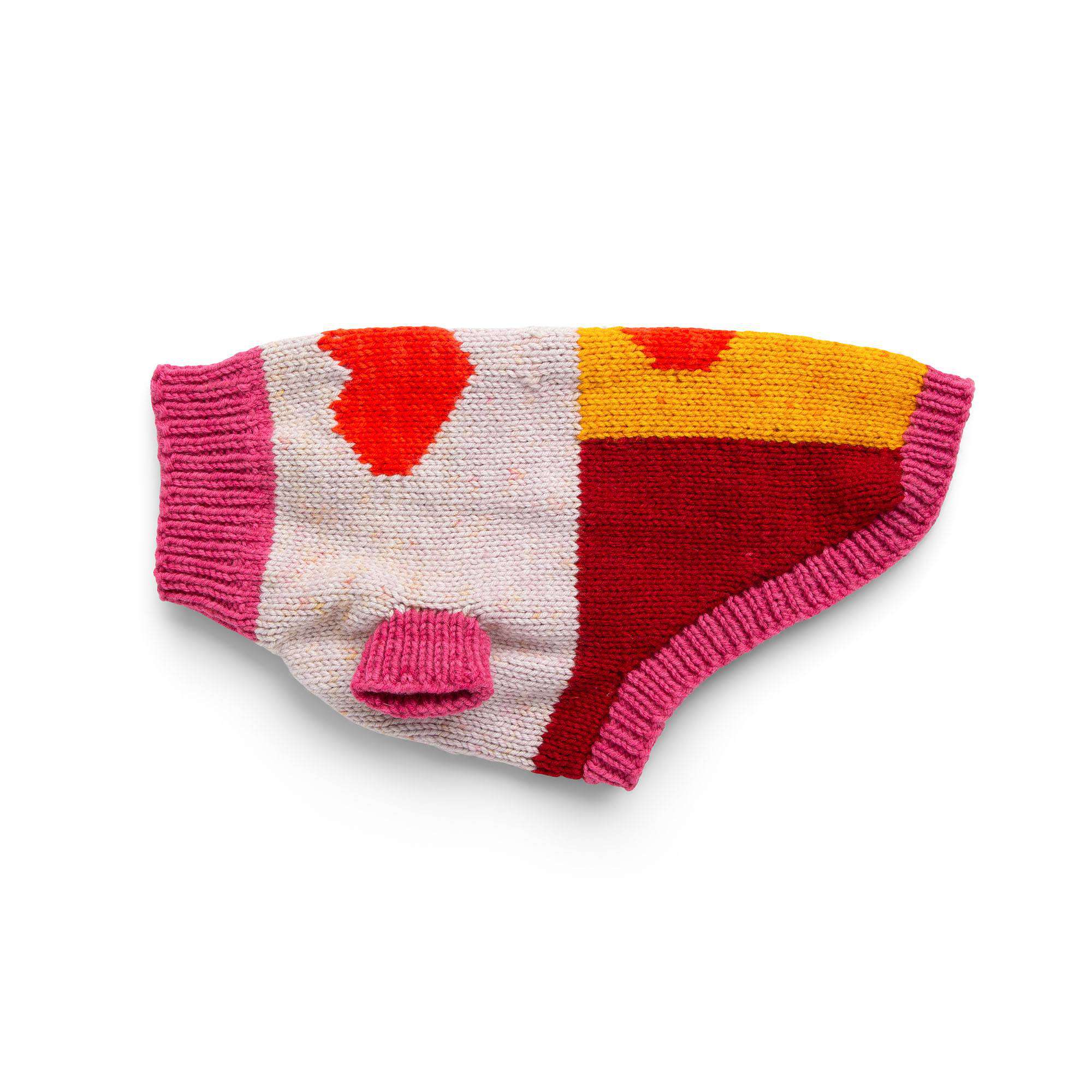 Caron Doggie's Got Heart Knit Sweater (Digital Download)