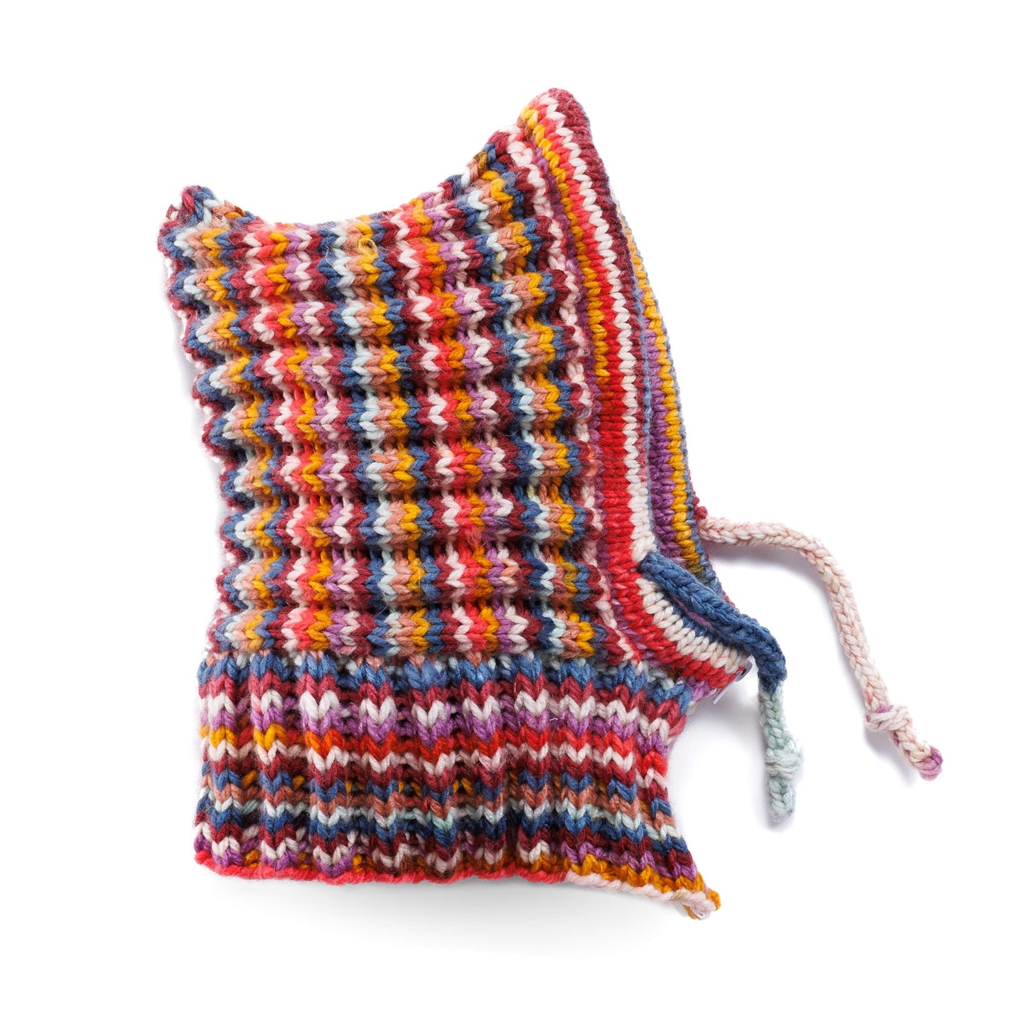 Caron Double Brioche Stitch Knit Hood (Digital Download)