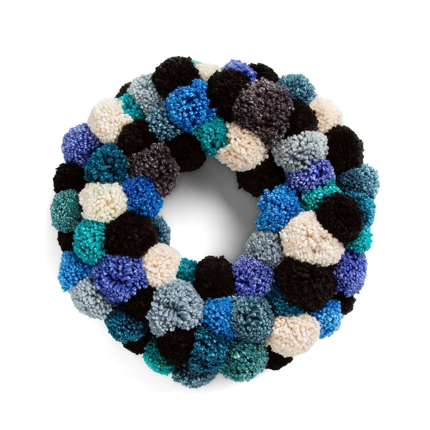 Caron Craft Pompom Wreath (Digital Download)