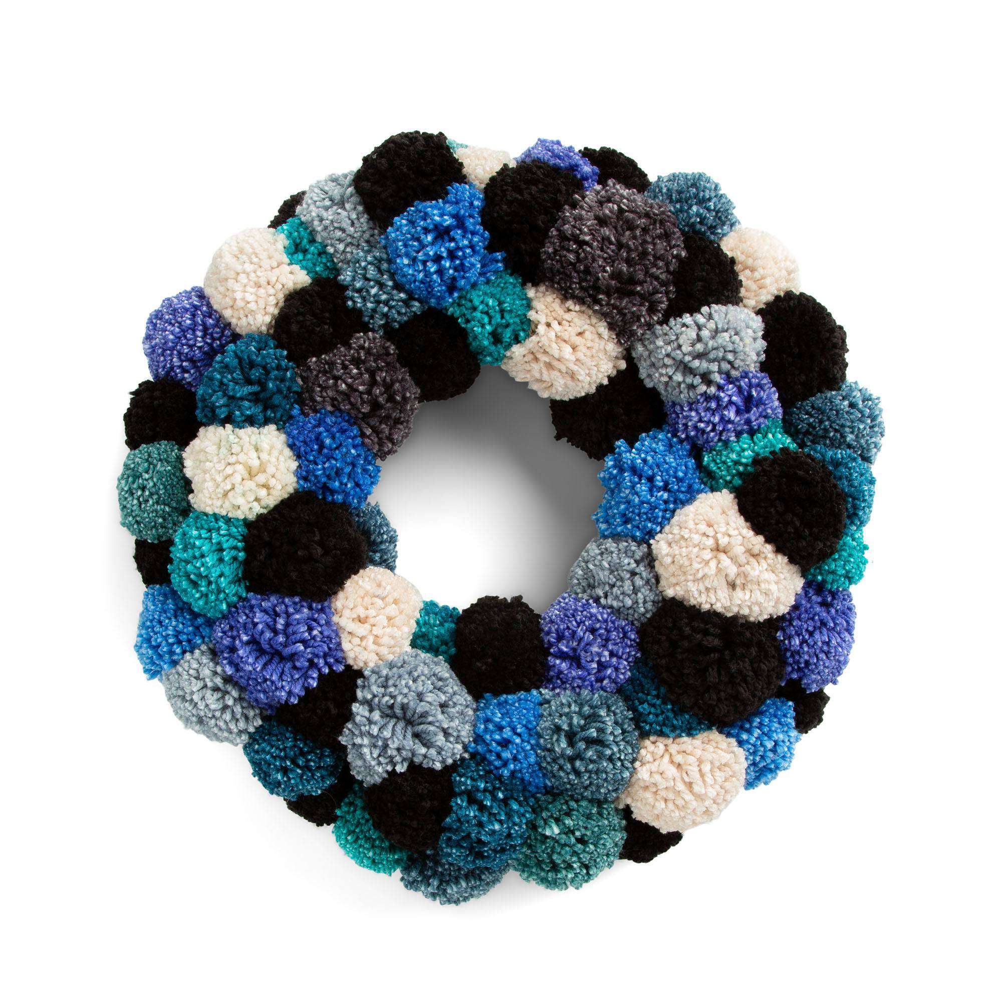 Caron Craft Pompom Wreath (Digital Download)