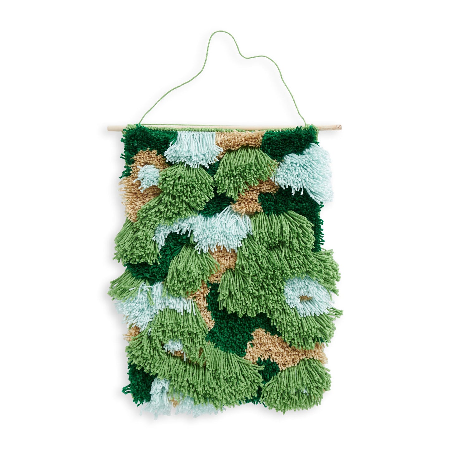 Caron Craft Latch Hook Mossy Wall Hanging
