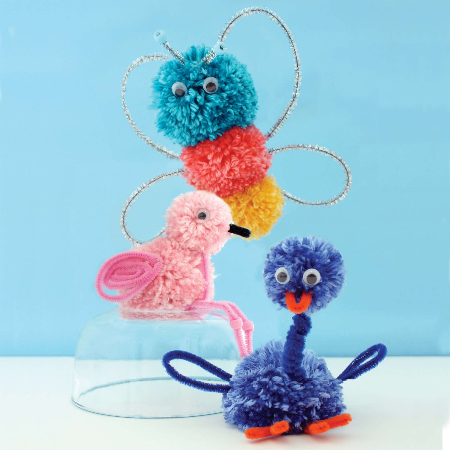 Caron Craft Pompom Critters (Digital Download)