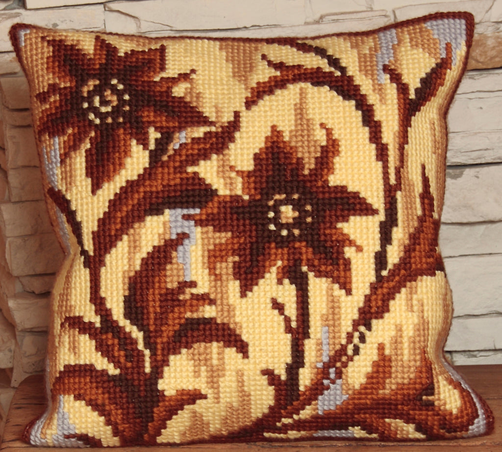 Cross Stitch Kit: Cushion: Silhouette in Middle