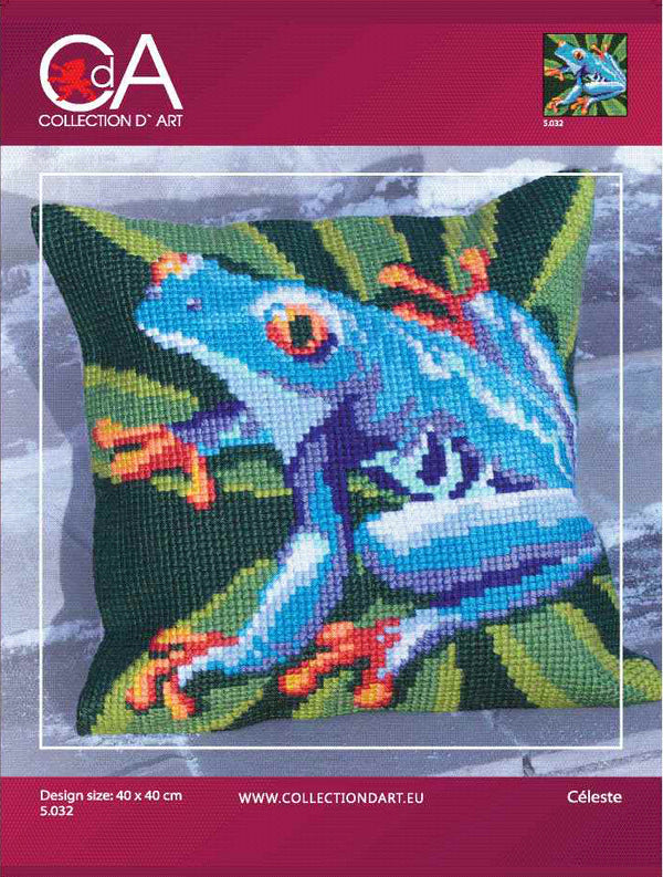 Cross Stitch Kit: Cushion: Heavenly