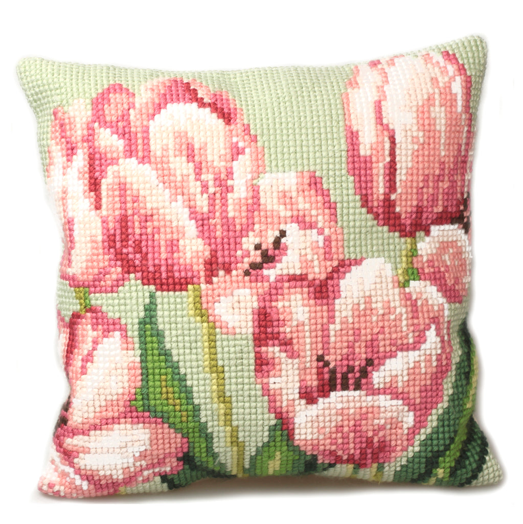 Cross Stitch Kit: Cushion: Tulip (Right)